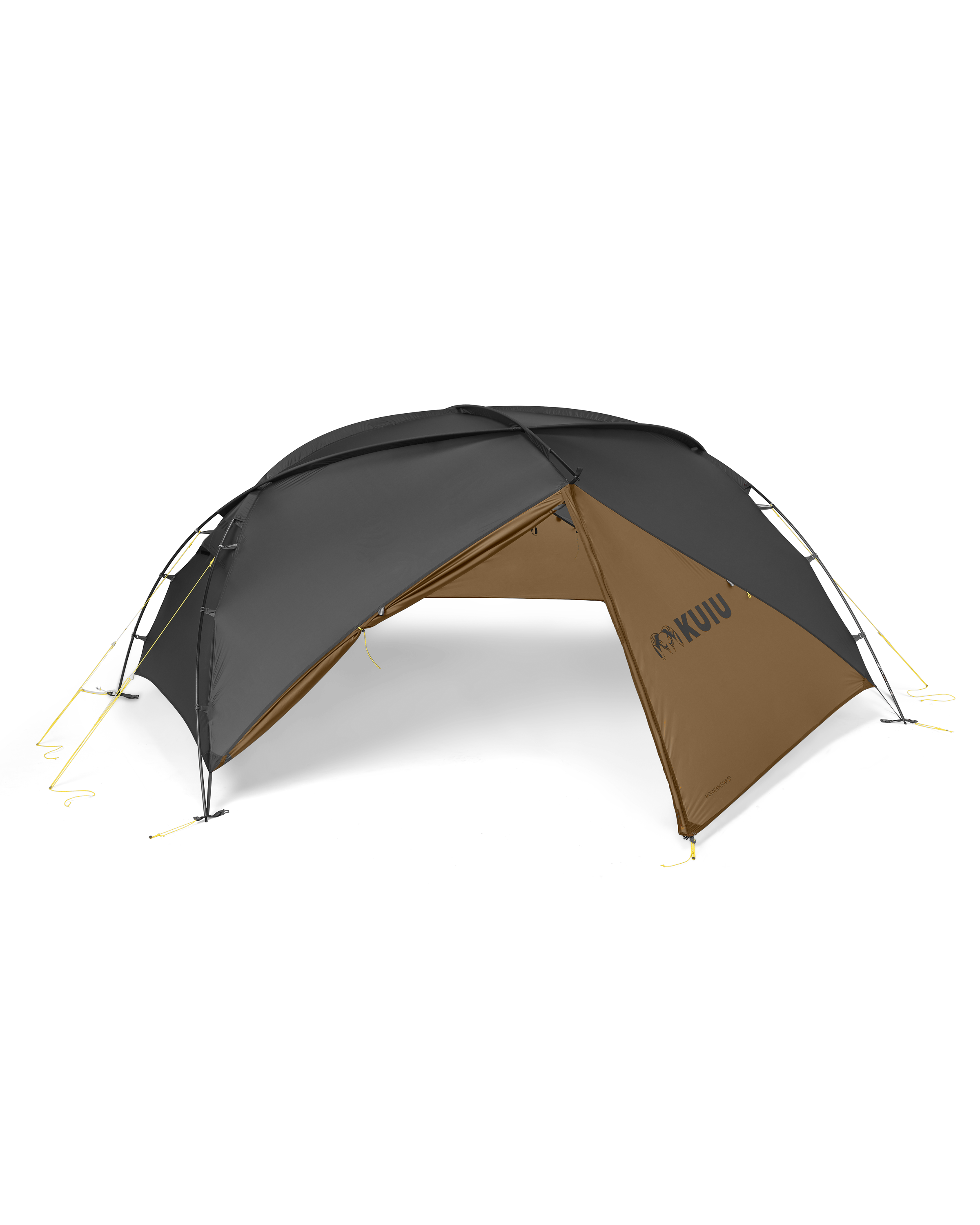 Mountain Star 2 Person Tent | Gunmetal-Camel - Image 4