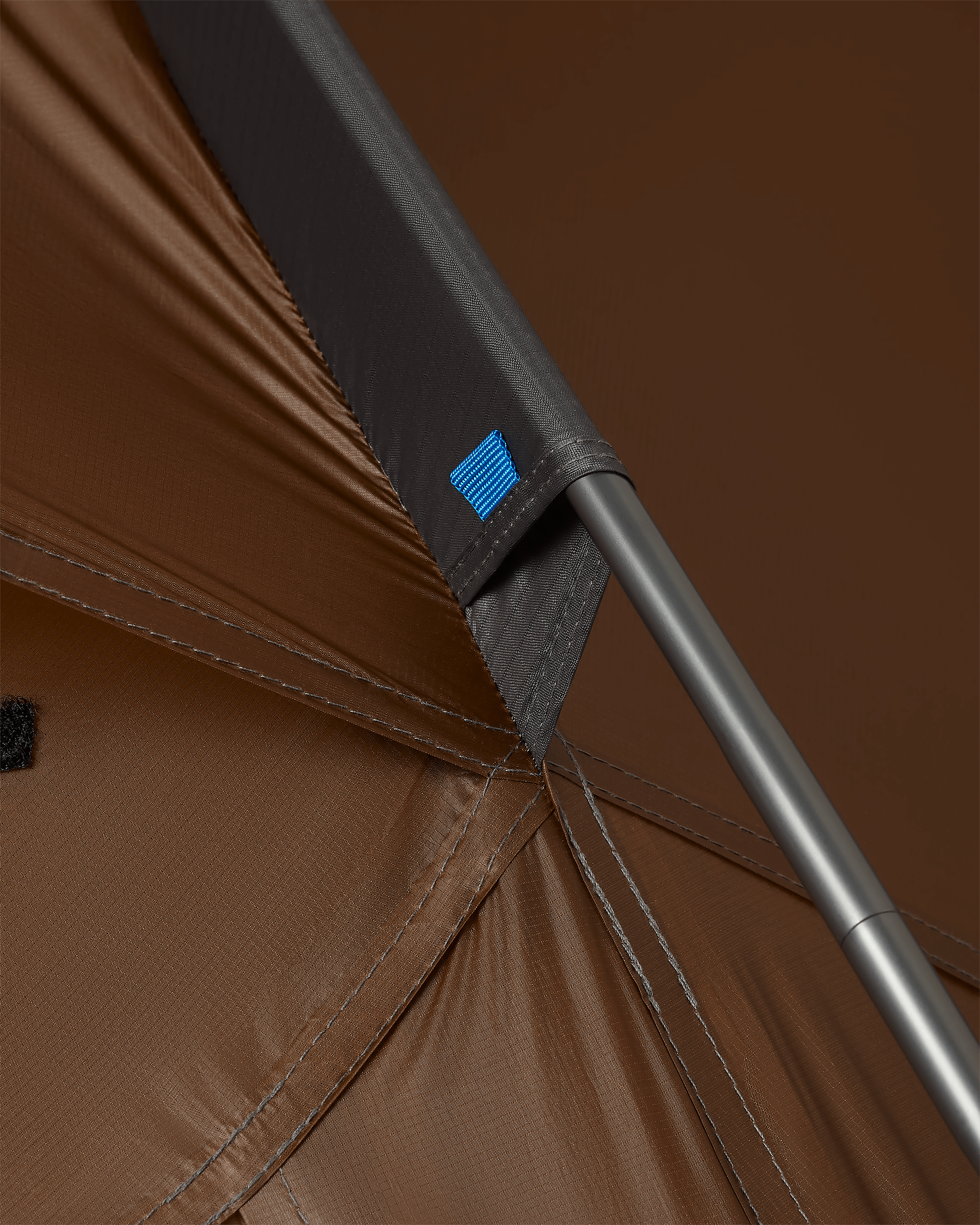 Mountain Star 3 Person Tent Set | Gunmetal-Camel - Image 7