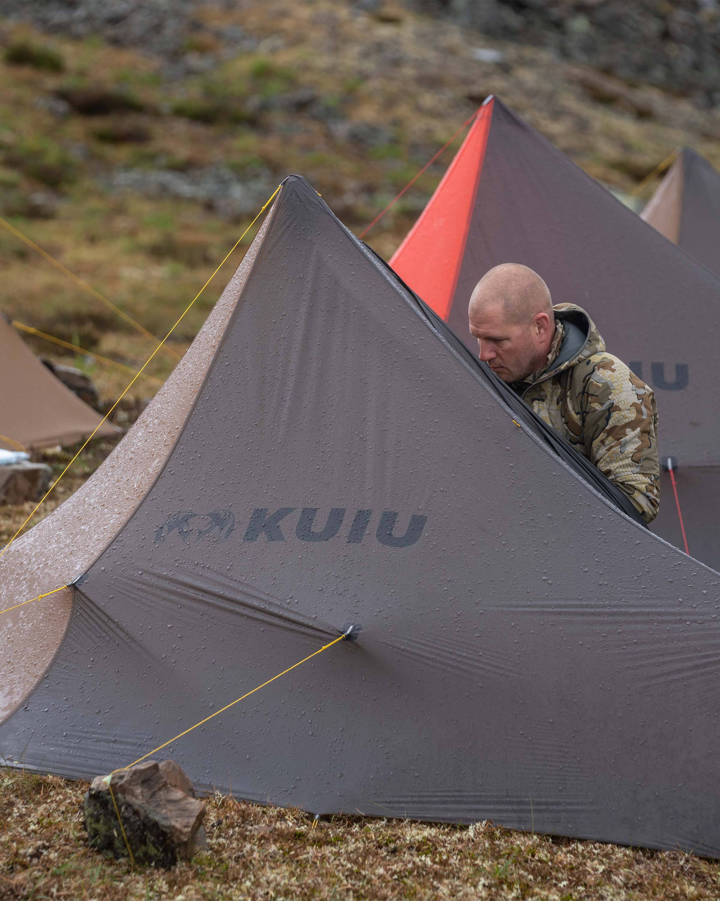 Outlet Summit Star 1 Person Tent | Gunmetal-Orange - Image 24