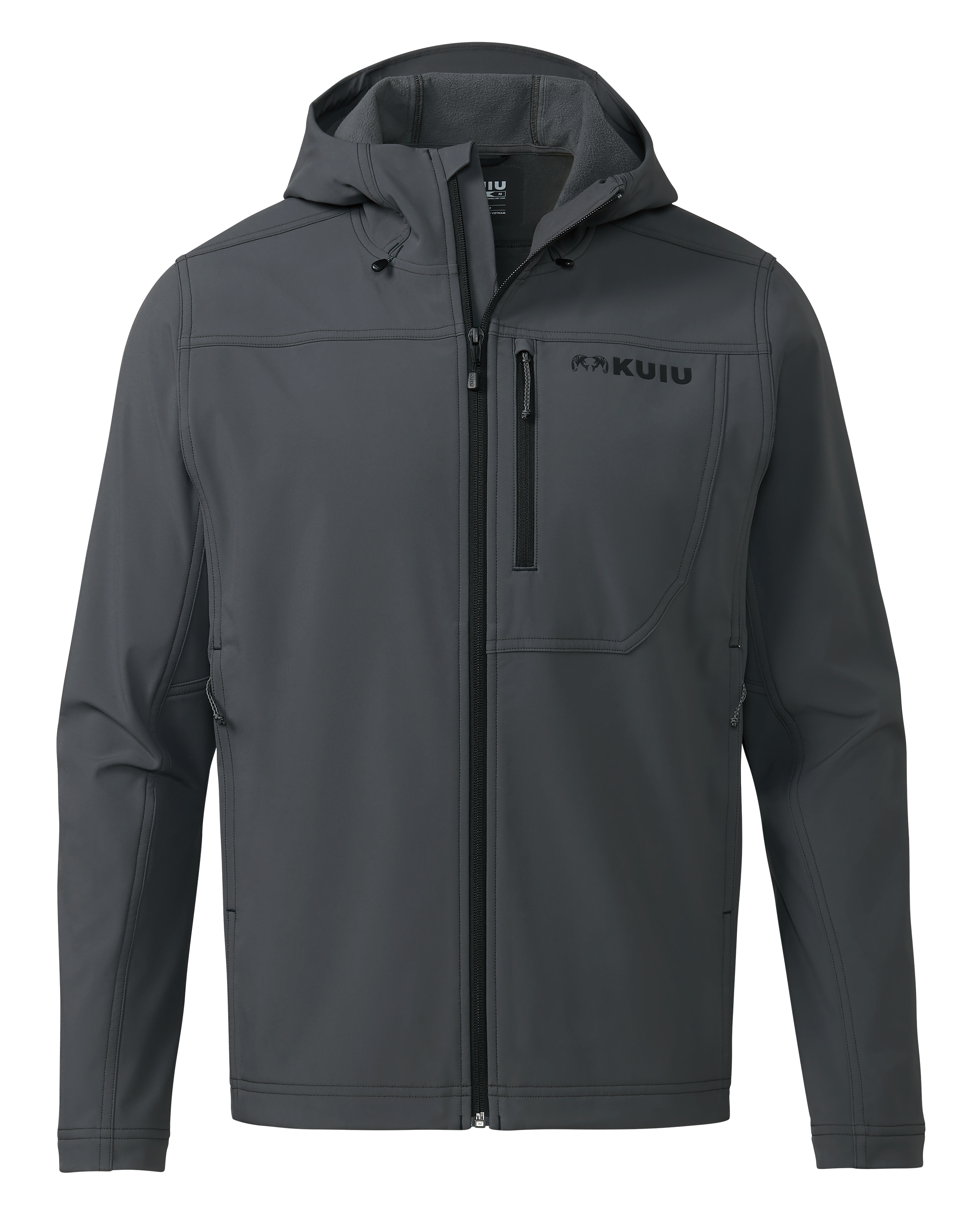 Alpine Hooded Jacket | Gunmetal