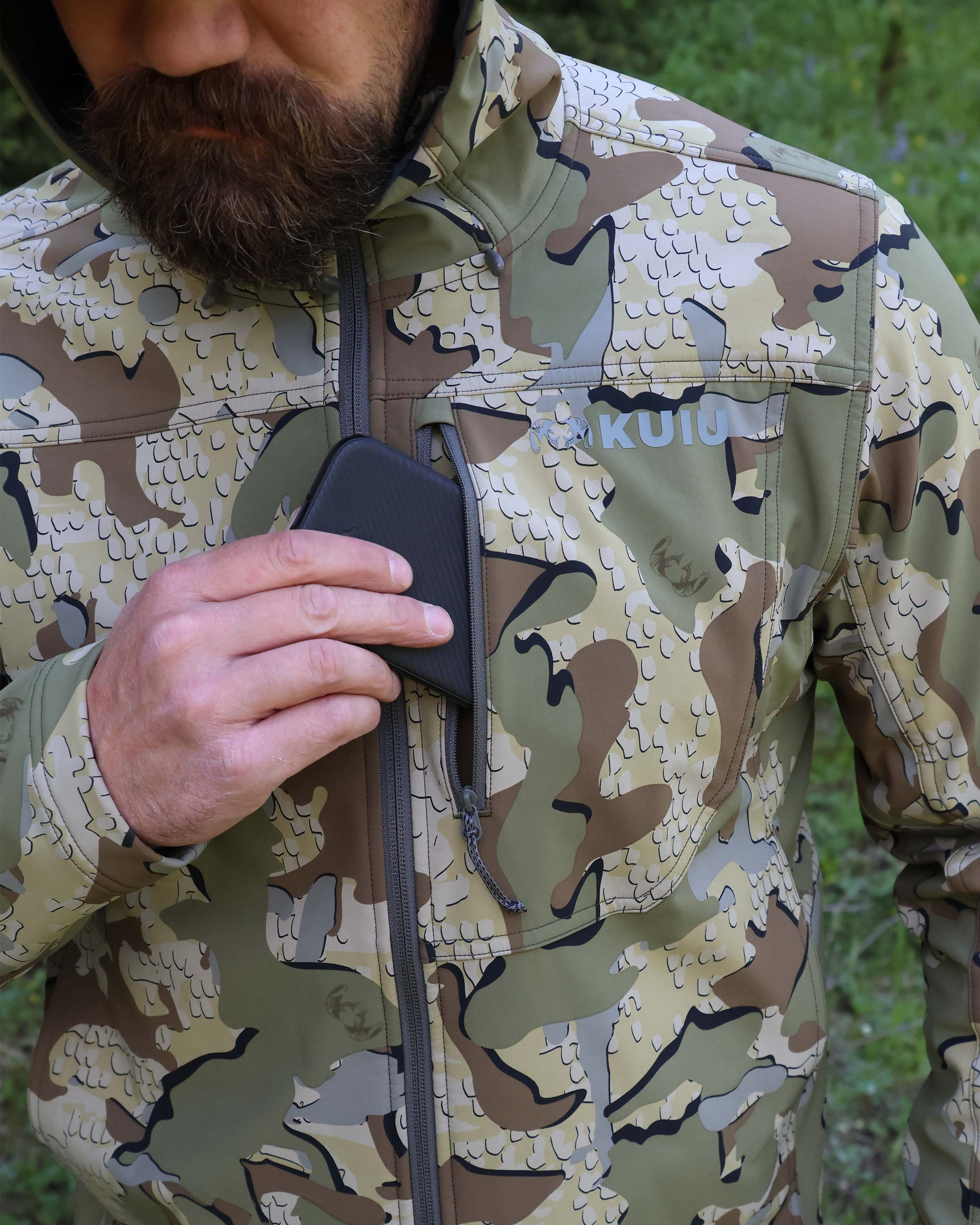 Alpine Hooded Jacket | Gunmetal - Image 4