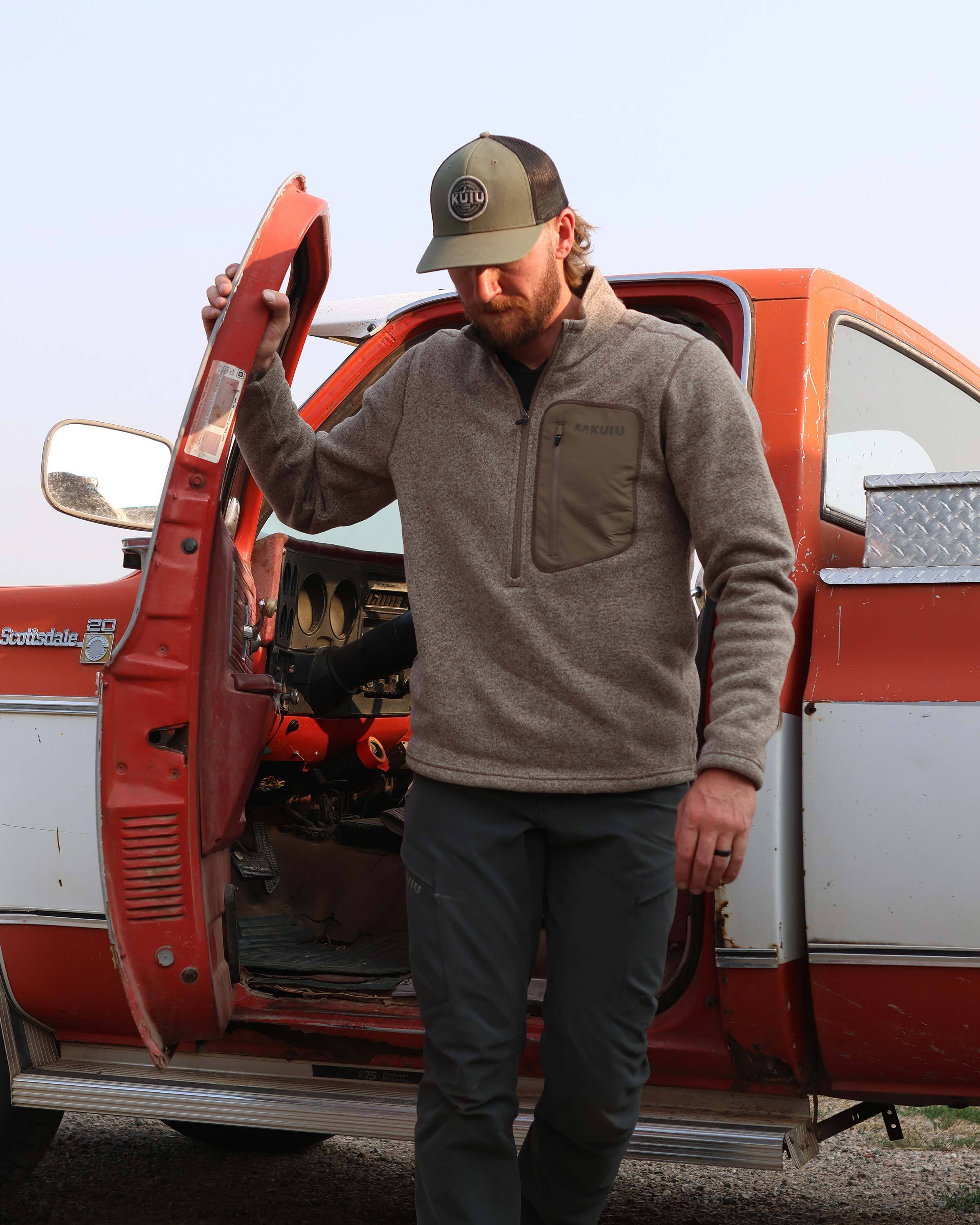 Base Camp Pullover Sweater | Charcoal Heather - Image 8