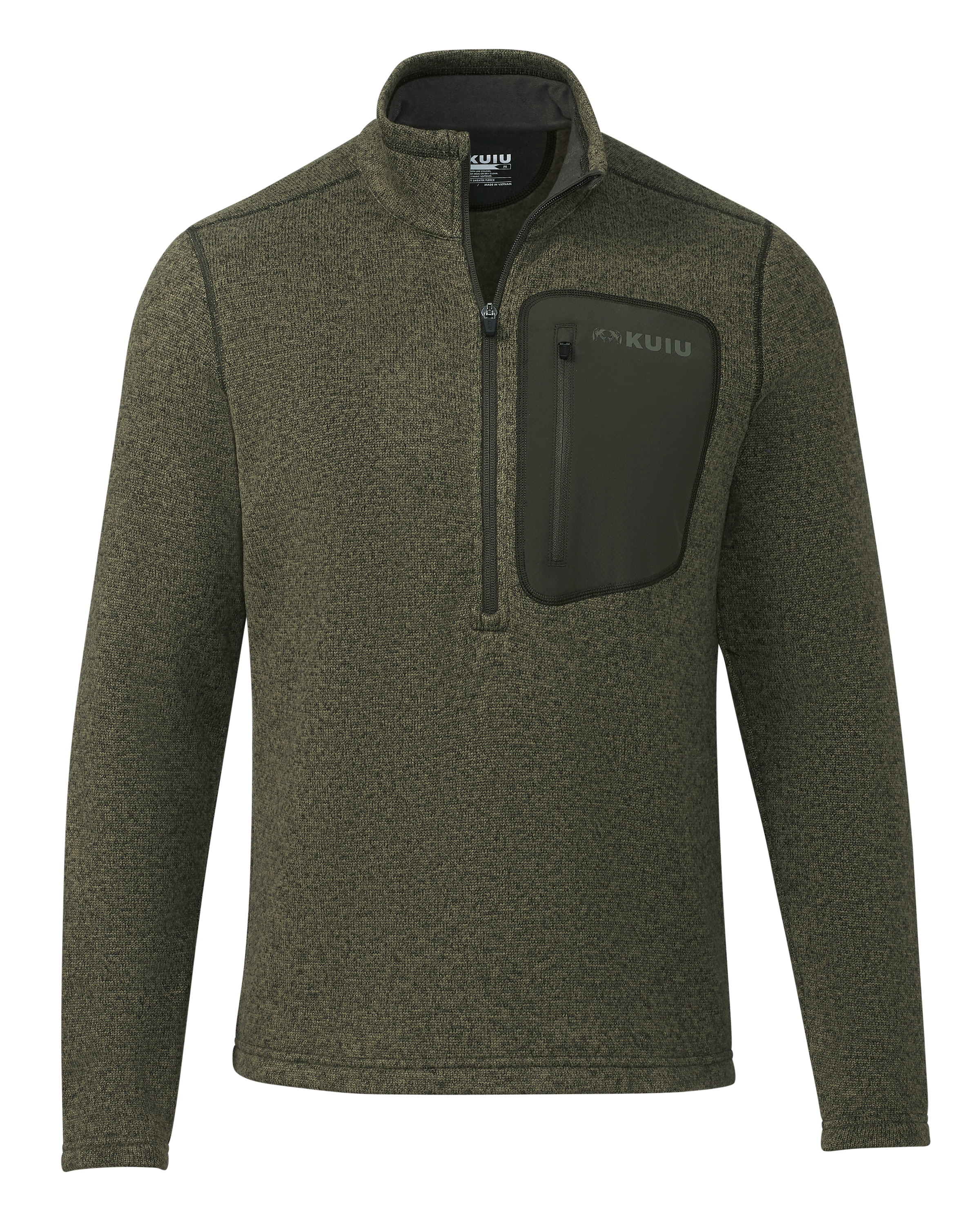 Base Camp Pullover Sweater | Olive Heather
