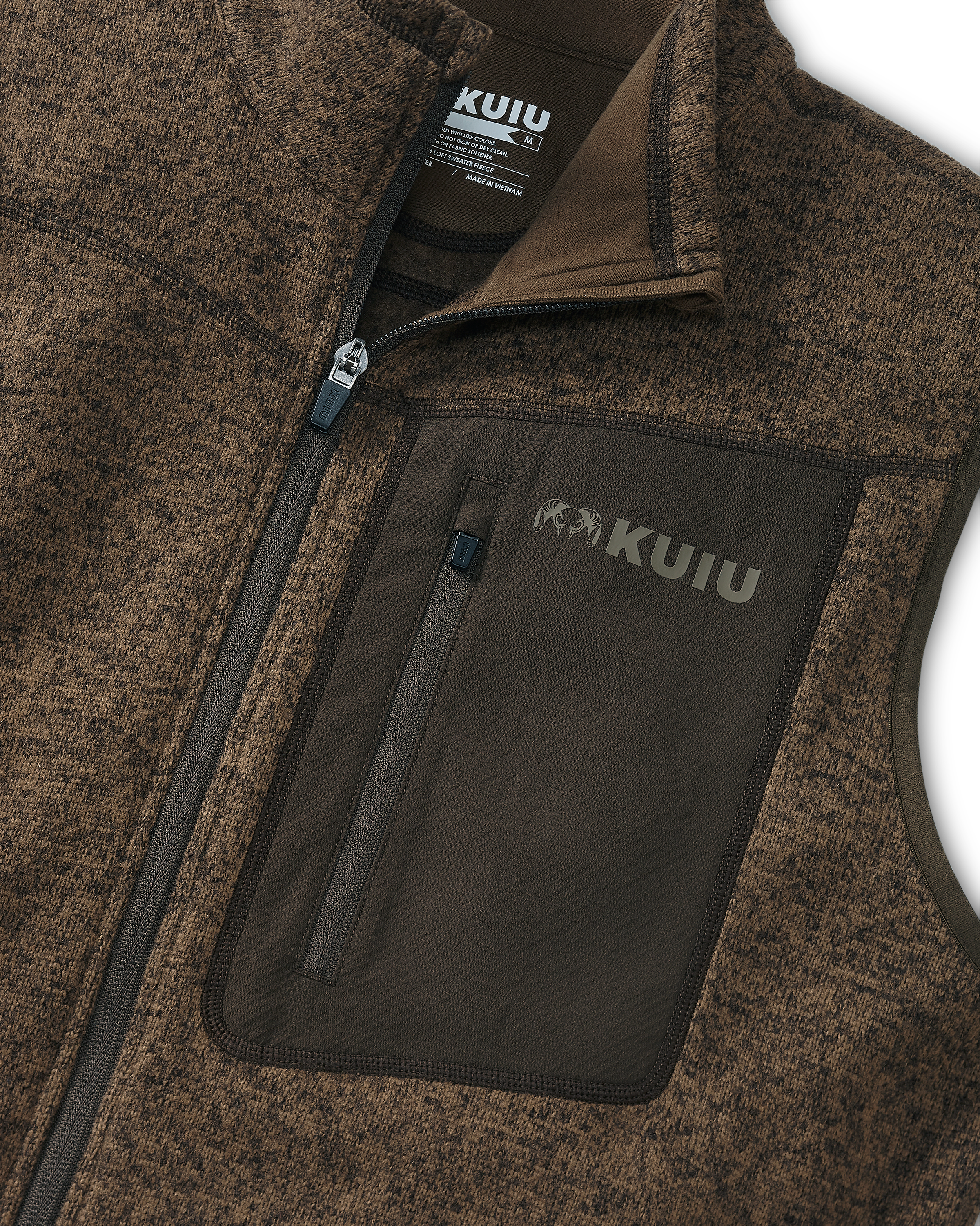 Base Camp Sweater Vest | Grizzly Heather - Image 3