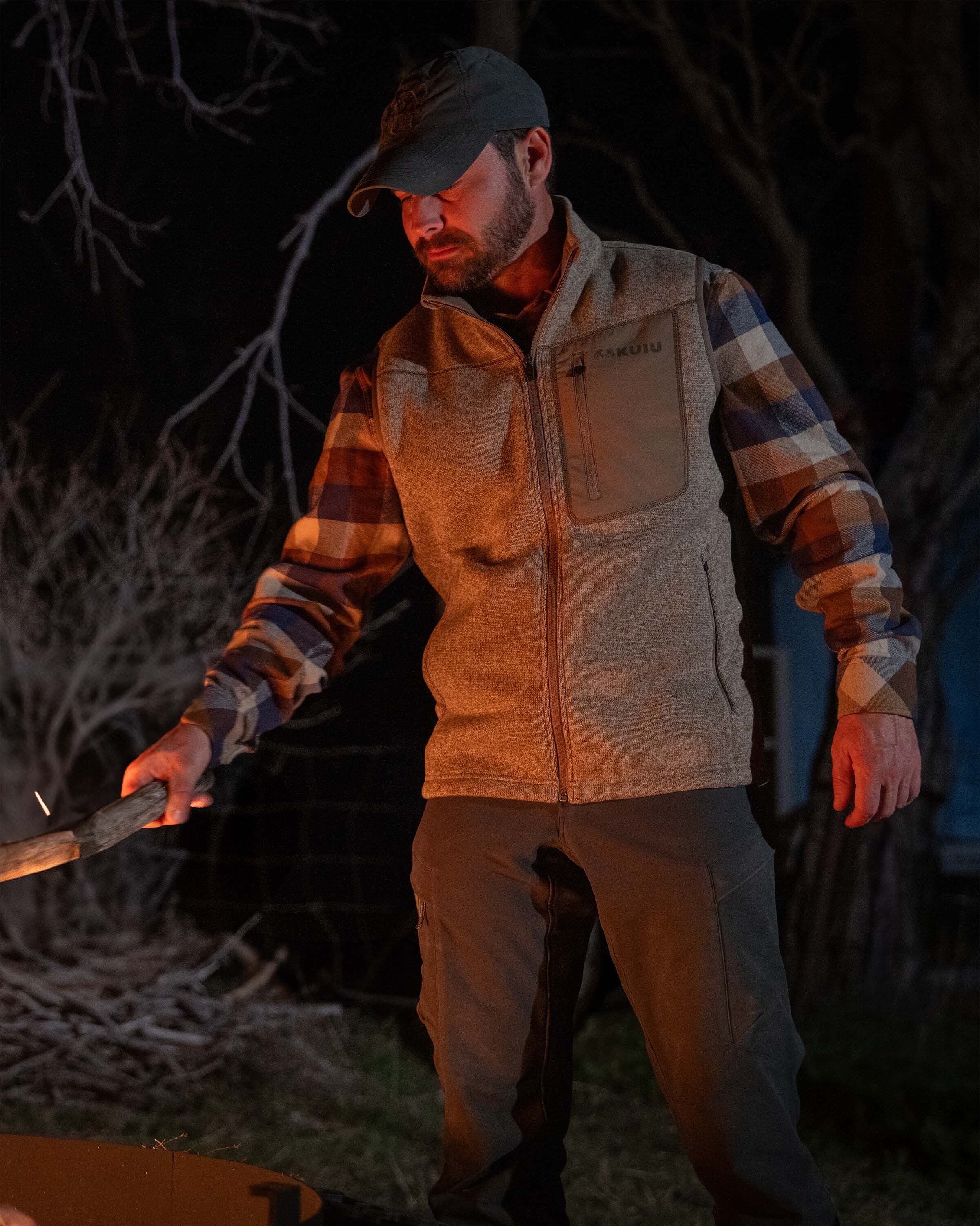 Base Camp Sweater Vest | Grizzly Heather - Image 4