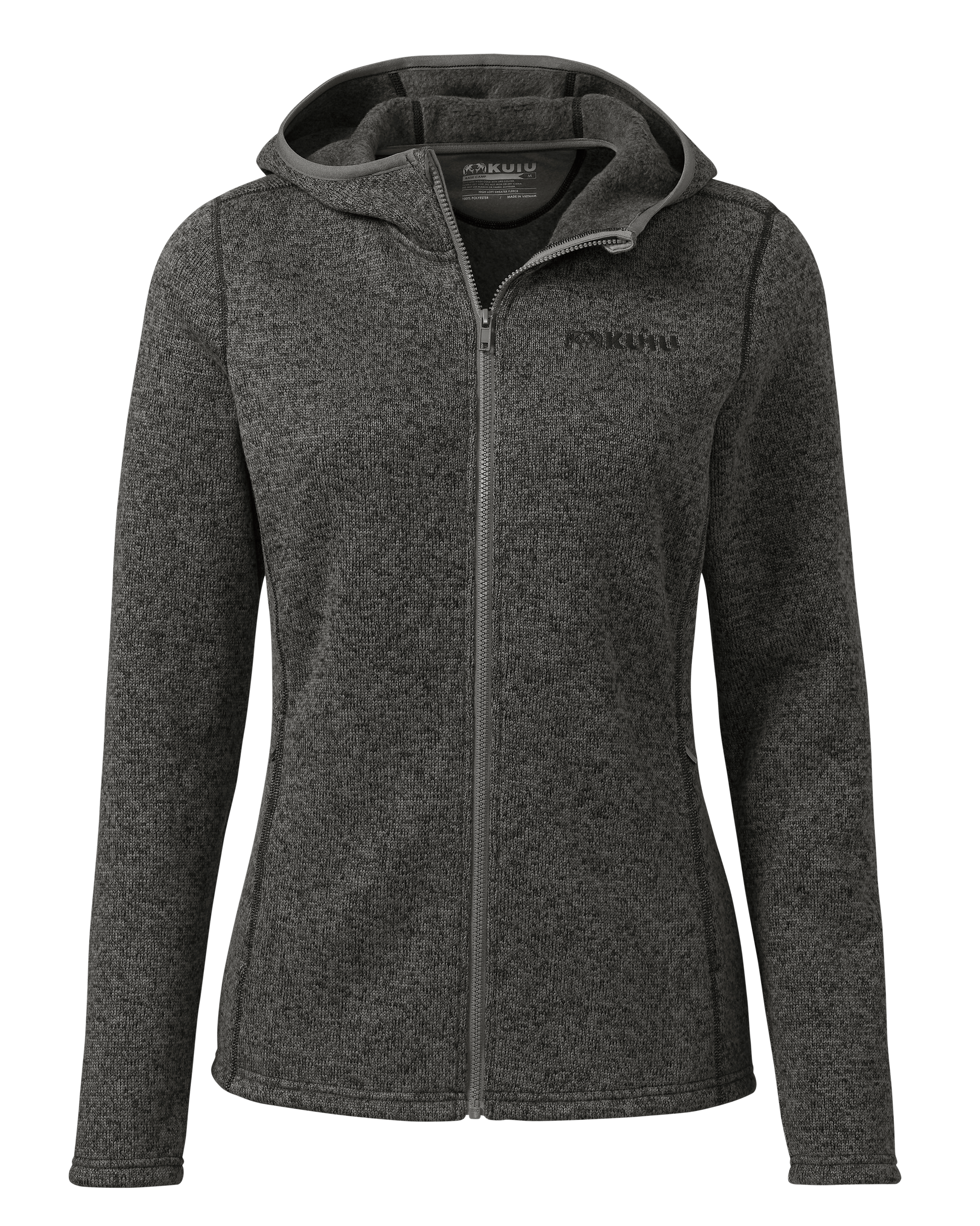 Women's Base Camp Hooded Sweater | Charcoal Heather