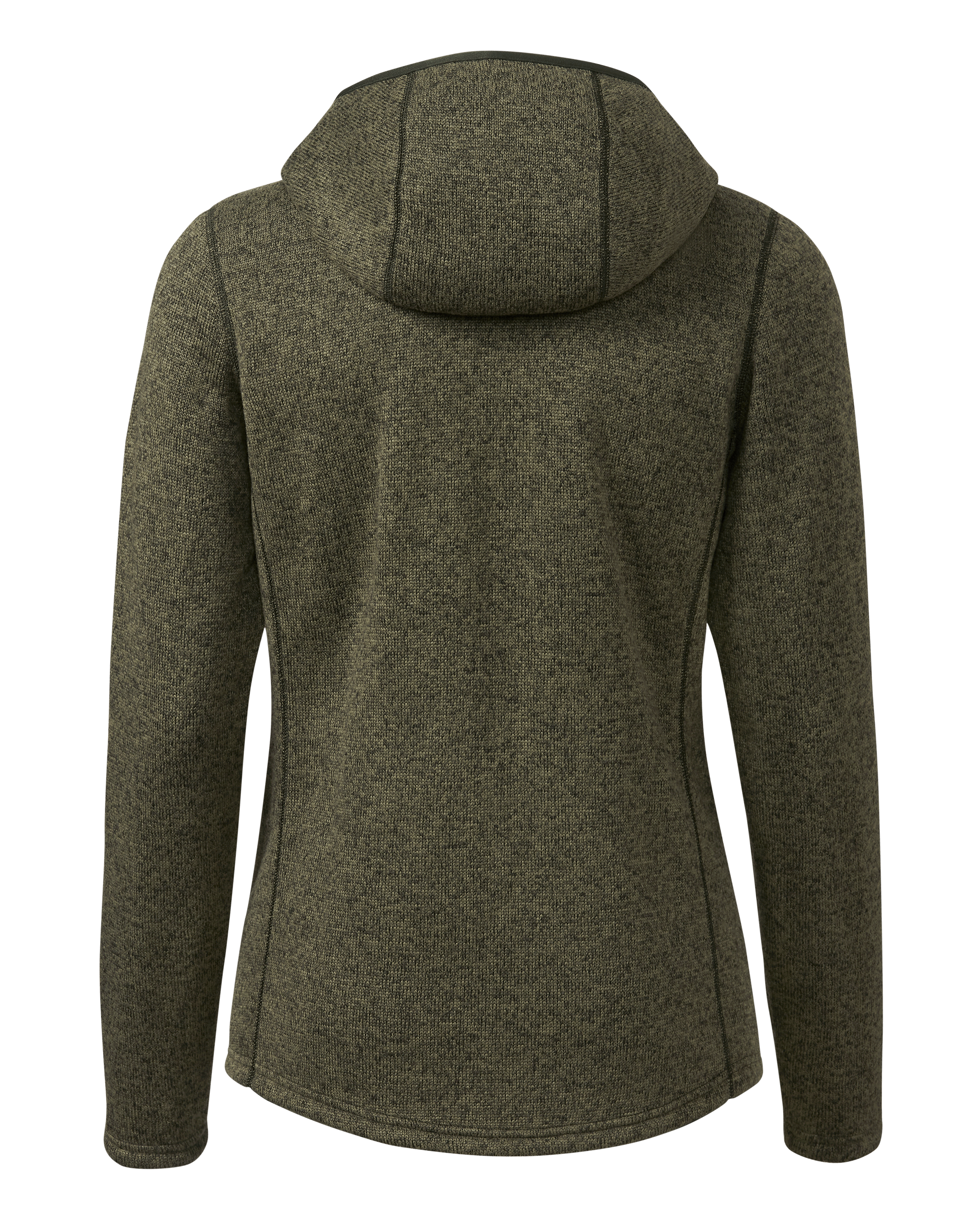 Alternative view of Women's Base Camp Hooded Sweater | Olive Heather