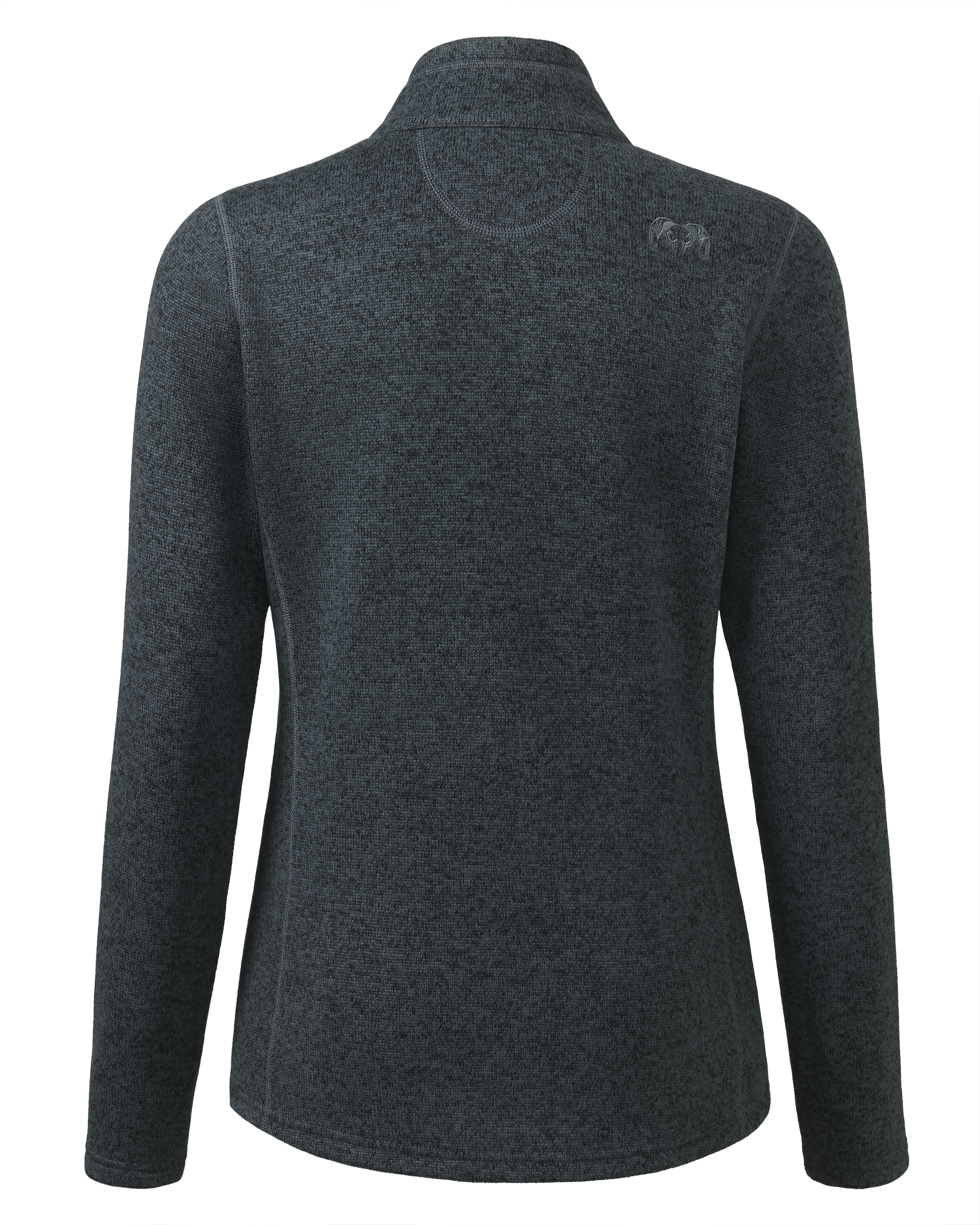 Outlet Women's Base Camp Full Zip Sweater | Navy Heather - Image 2