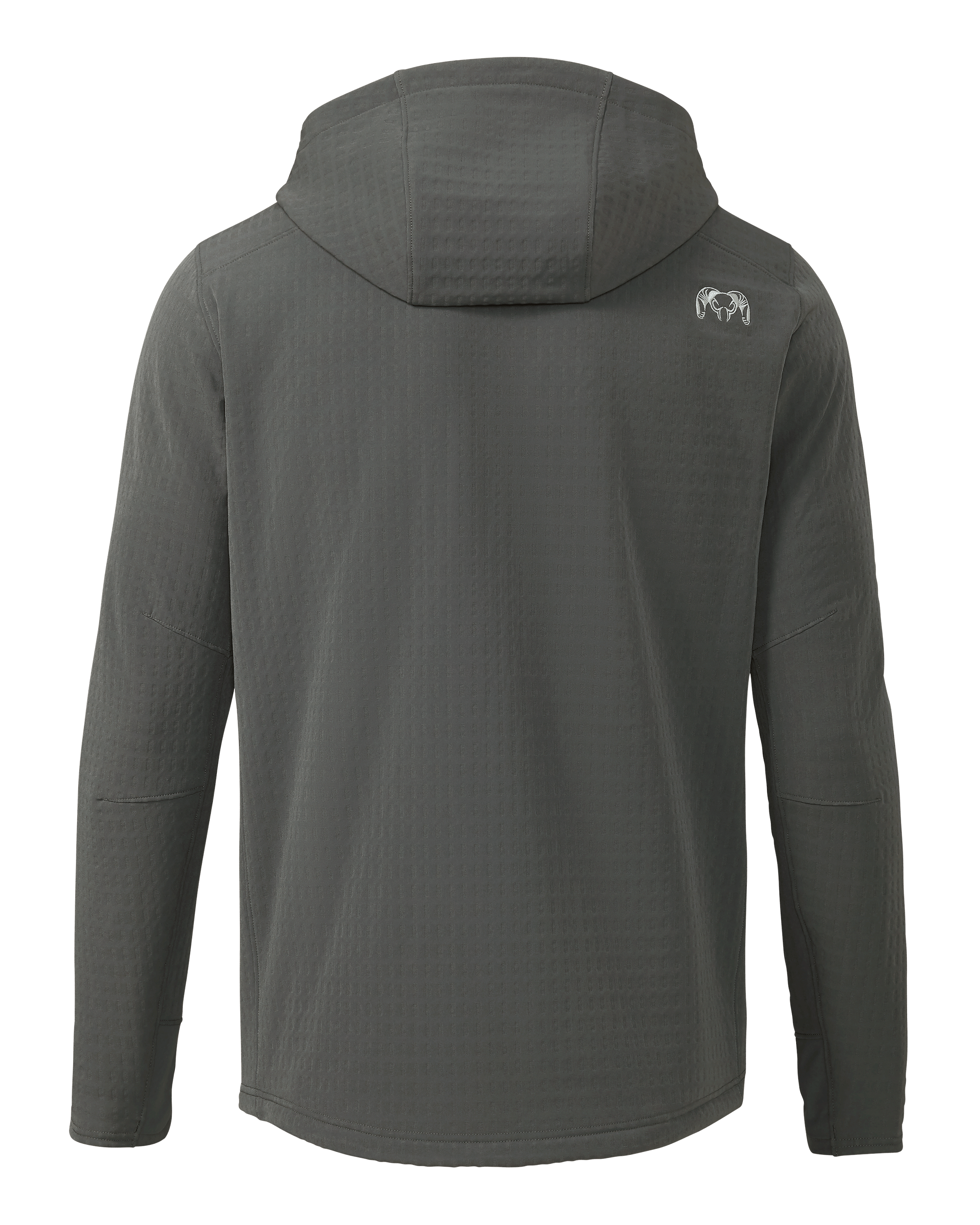 Alternative view of Blockfield Fleece Hoodie | Gunmetal