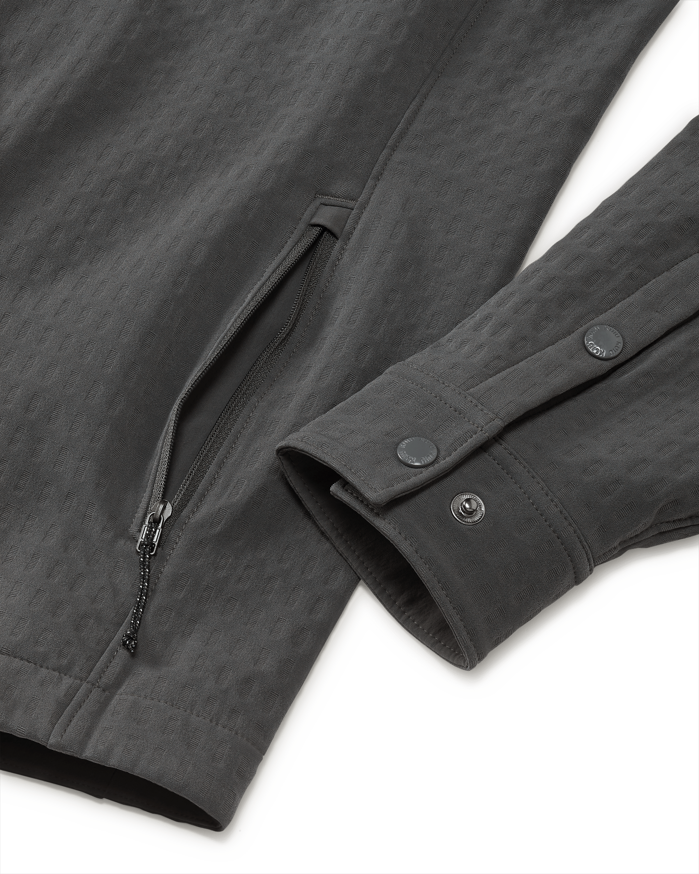 Blockfield Fleece Shirt Jacket | Gunmetal - Image 5