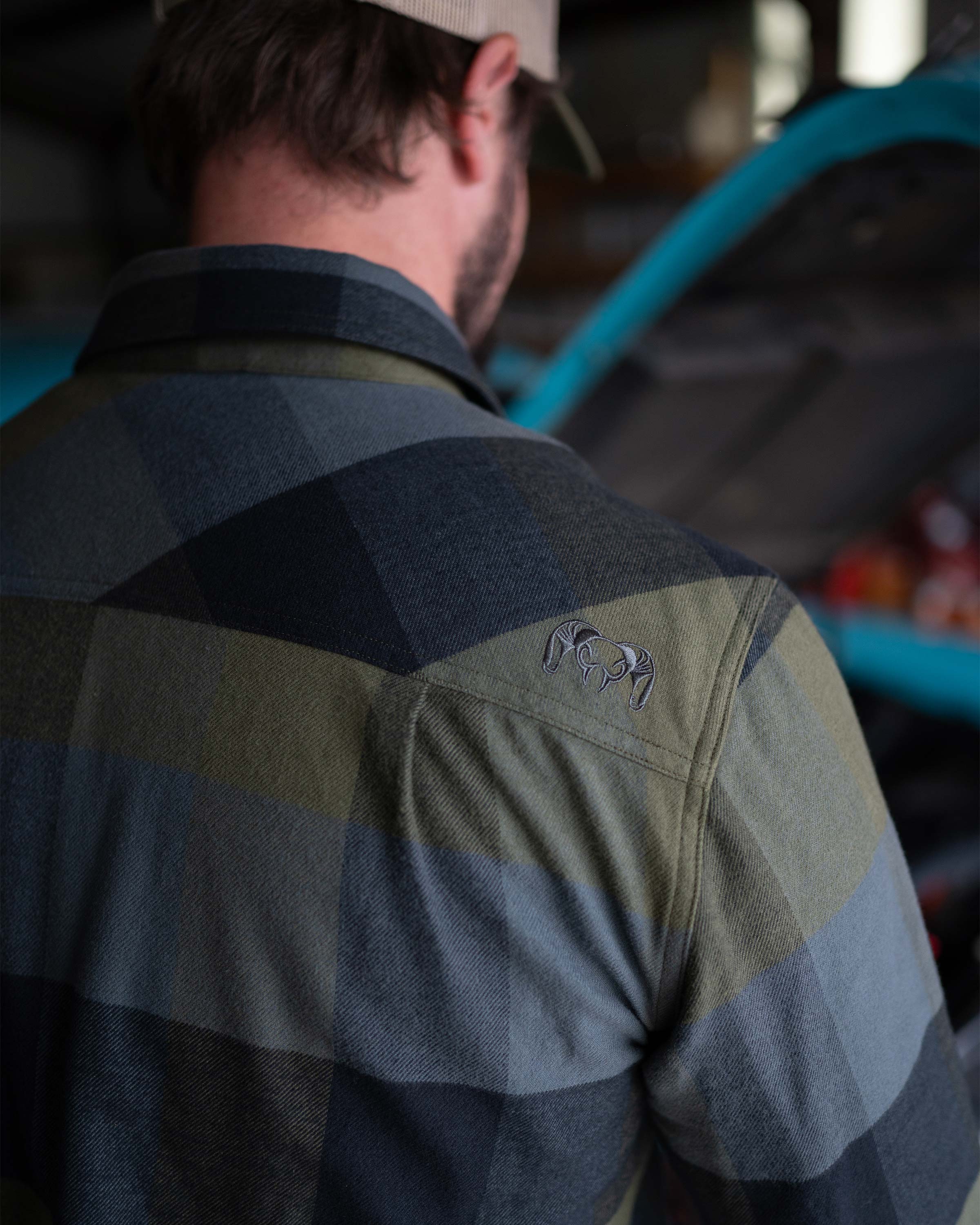 Field Flannel Shirt | Verde Plaid - Image 6