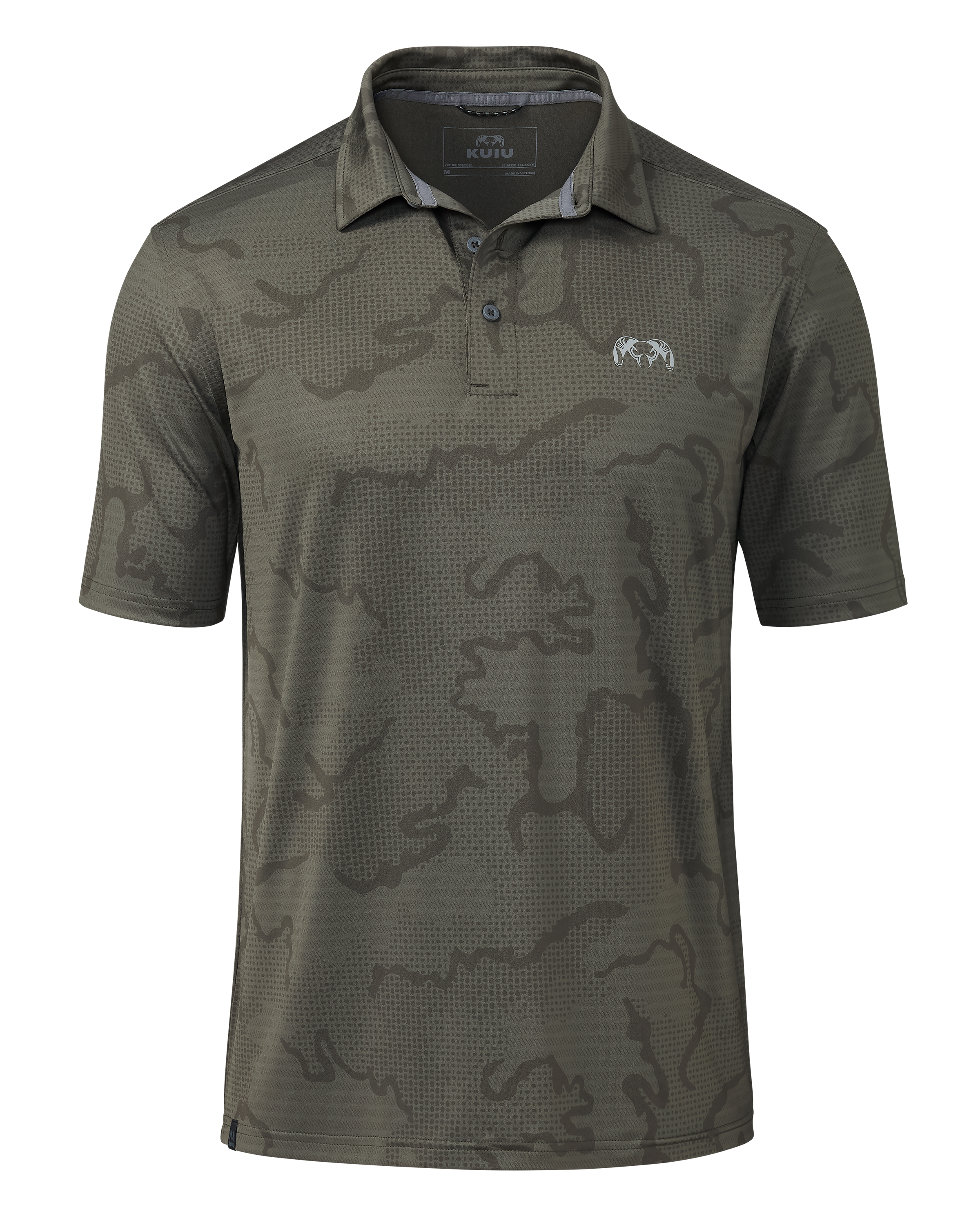 KUIU Performance Polo | Ash Tonal