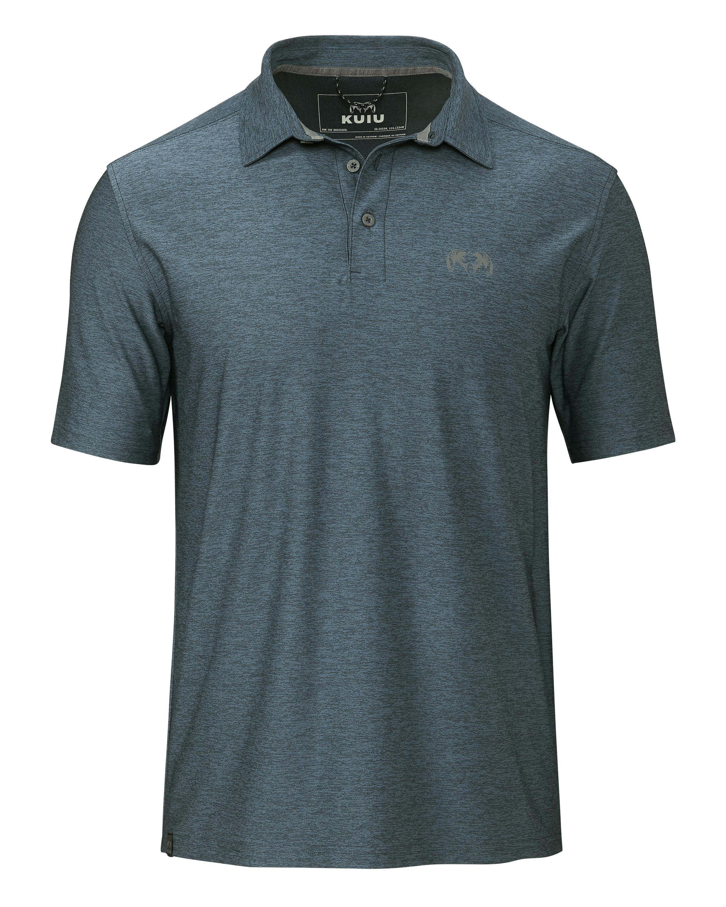 Outlet KUIU Performance Polo | Heather Navy
