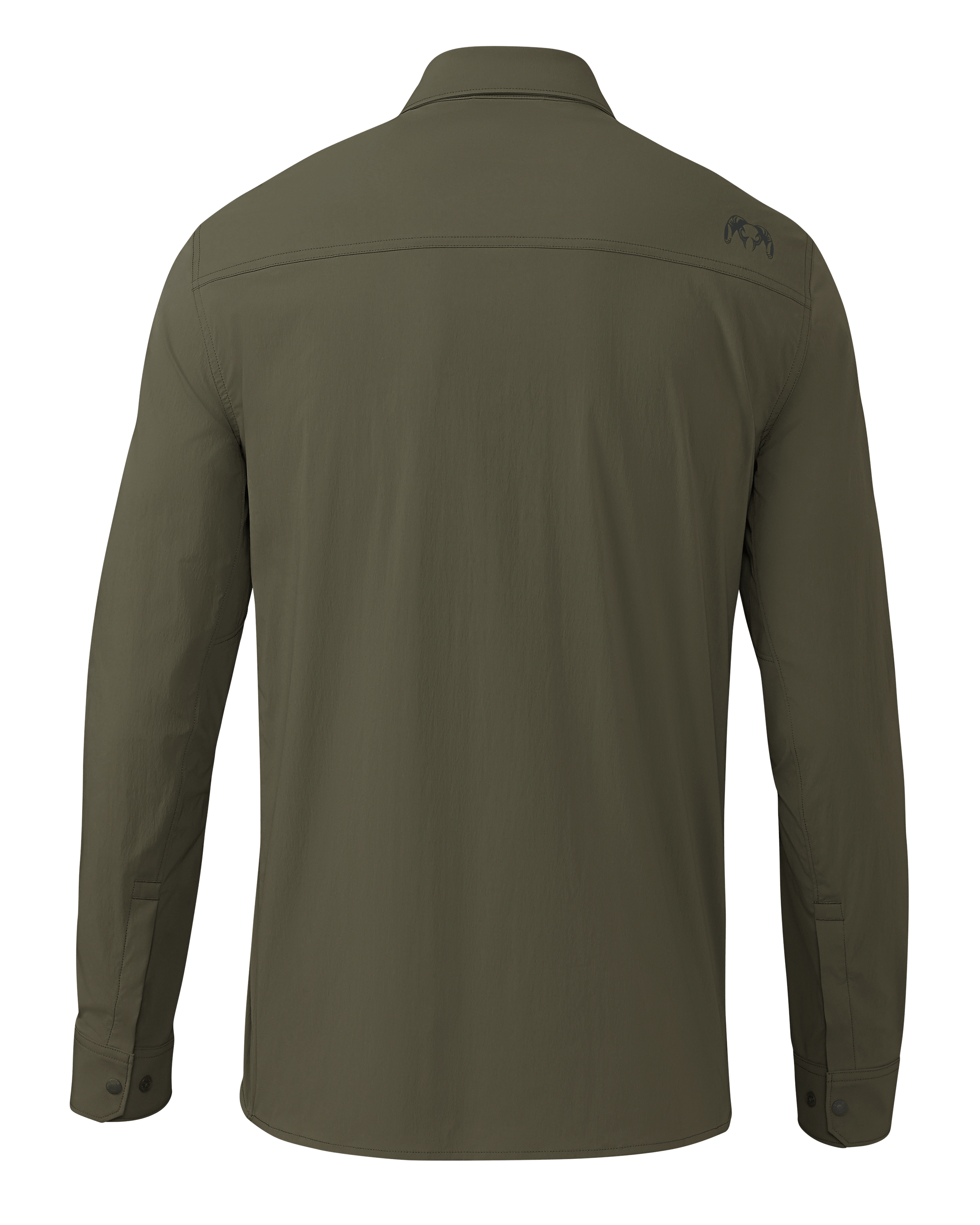 Outlet Intrepid LS Shirt | Dark Sage - Image 2