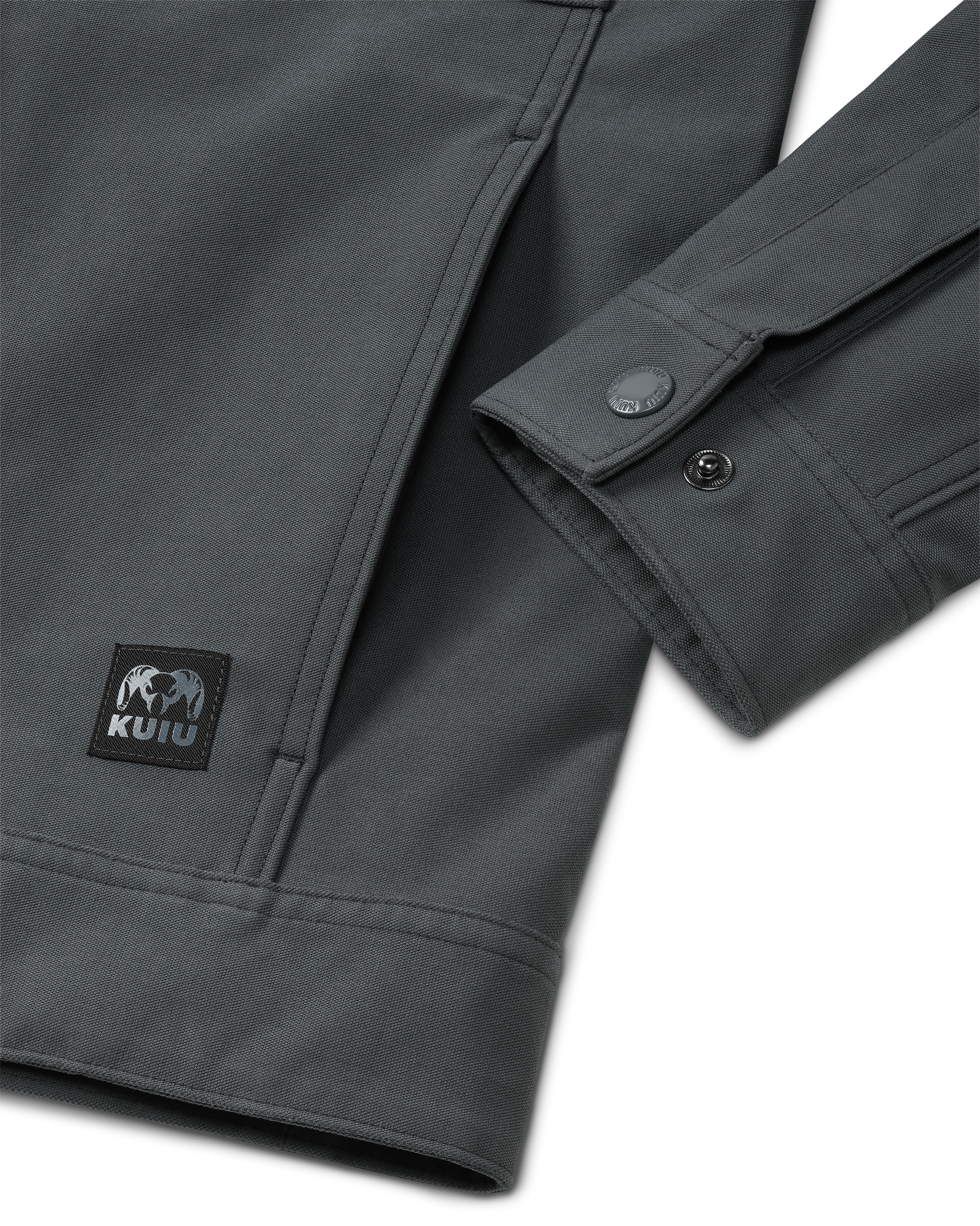 Outlet Brawley Canvas Jacket | Gunmetal - Image 4