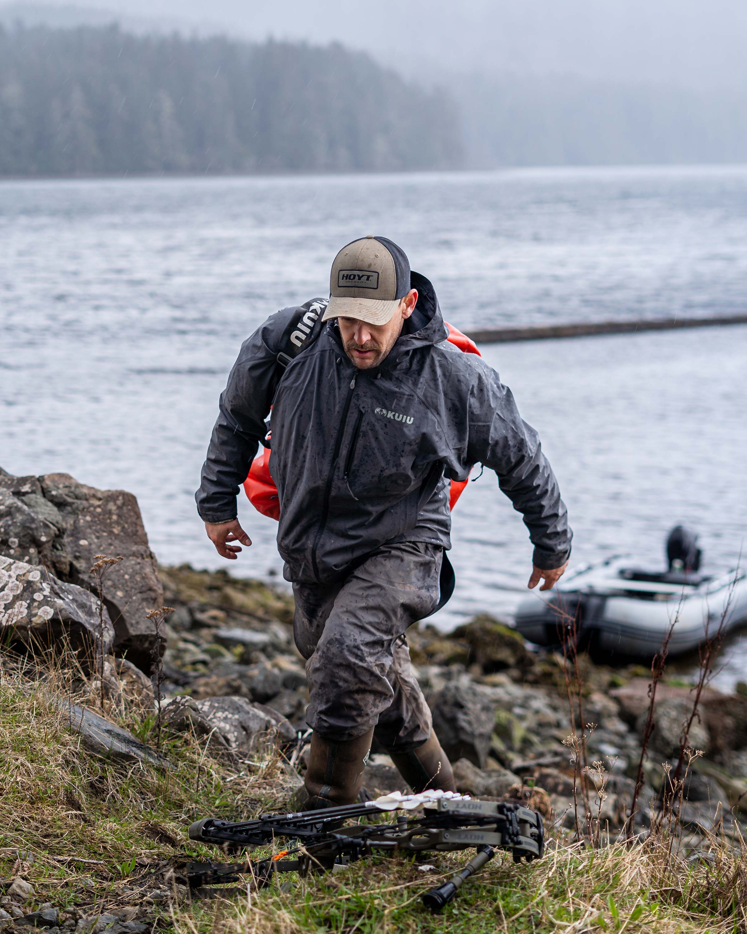 Northridge Rain Jacket | Major Brown - Image 5