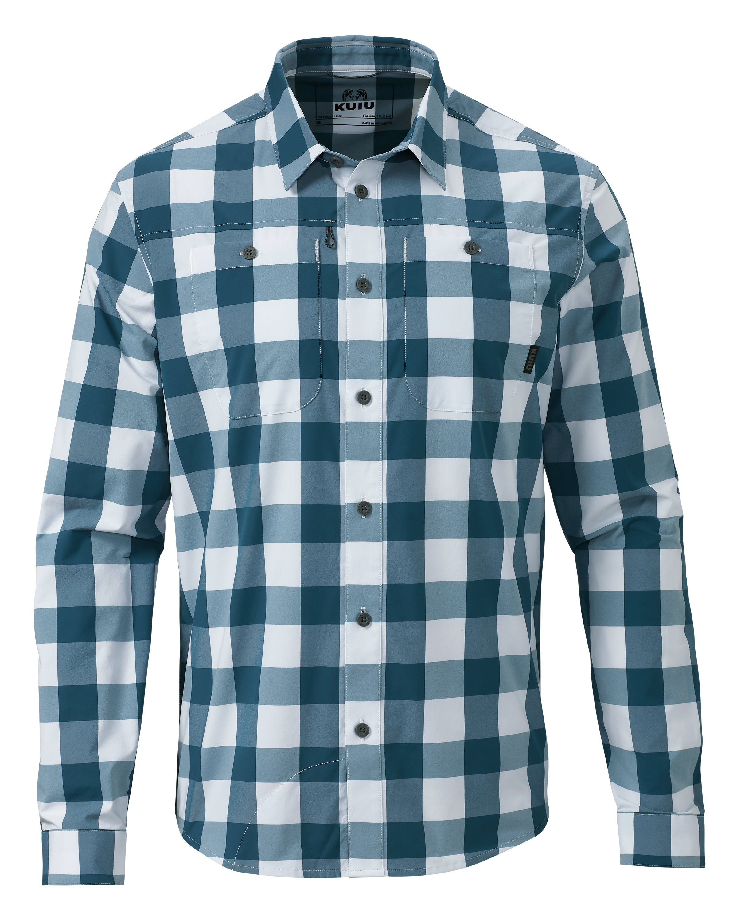Borrego LS Shirt | Lake Plaid