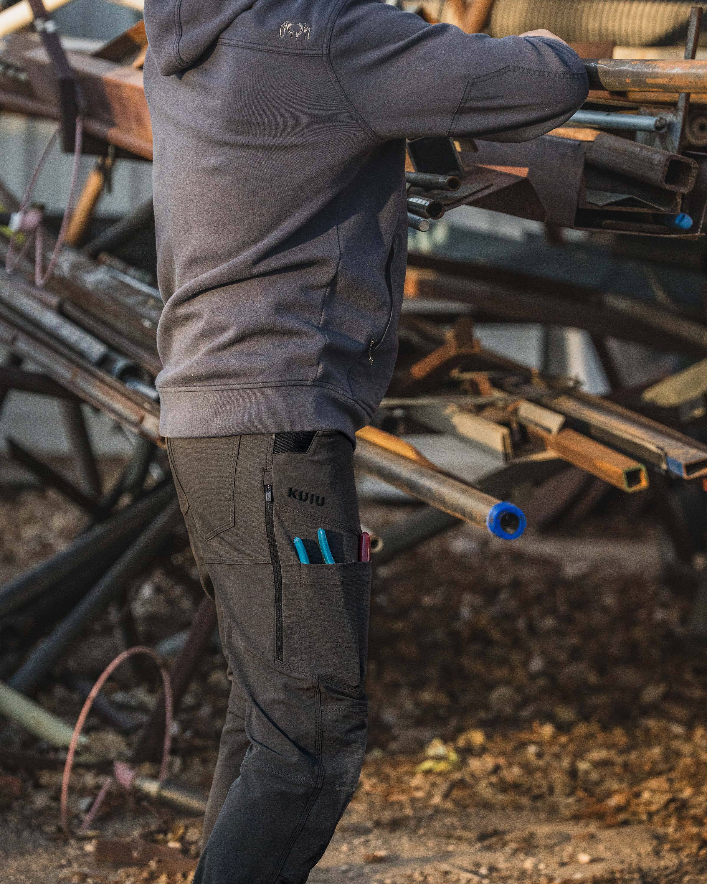 Groundwork Stretch Woven Pant | Asphalt - Image 10
