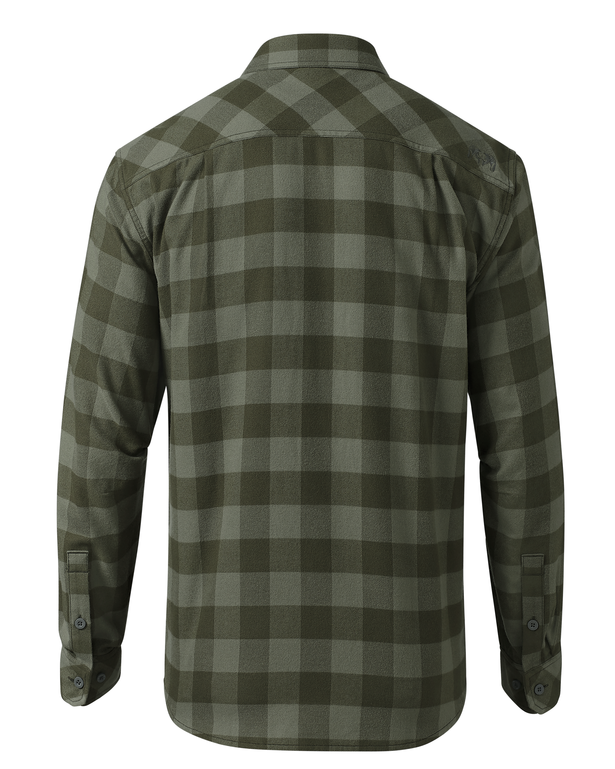Outlet Field Flannel Shirt | Loden Buffalo Check - Image 2