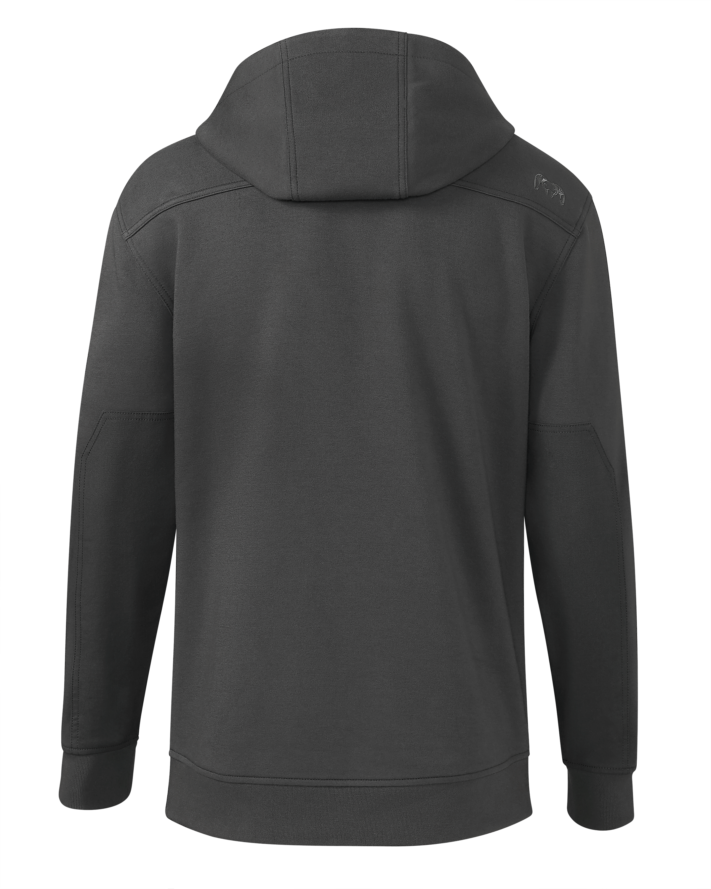 Alternative view of Workgrade Utility Hoodie | Asphalt