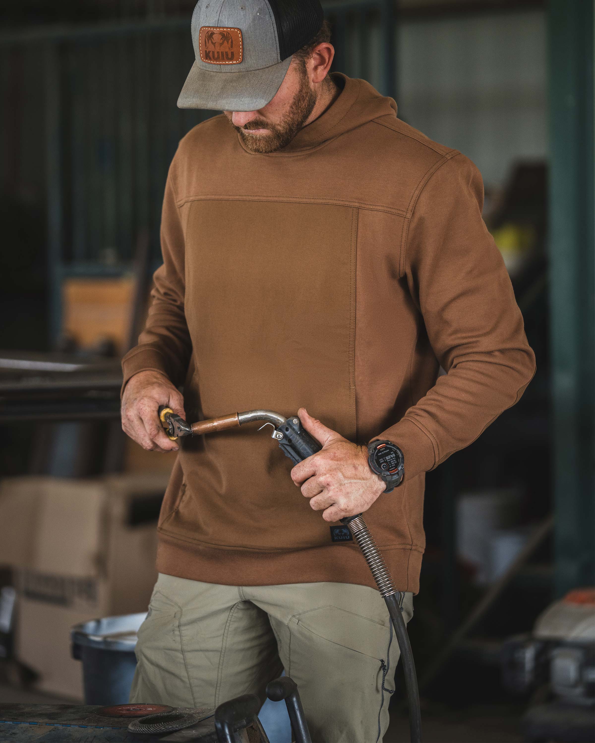 Workgrade Utility Hoodie | Evergreen - Image 6