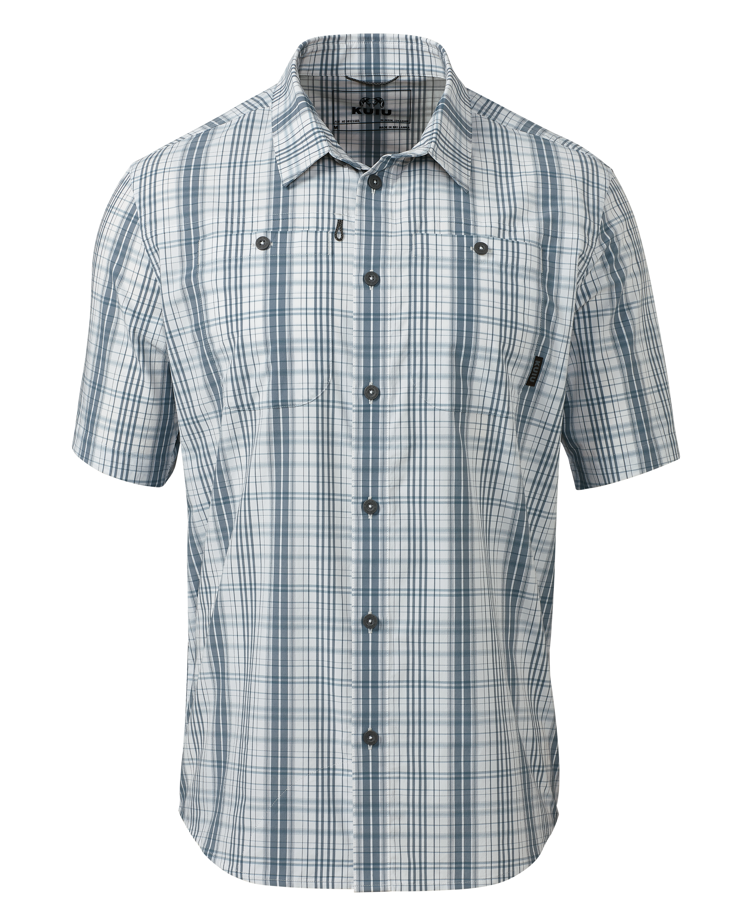 Borrego SS Shirt | Gravel Plaid