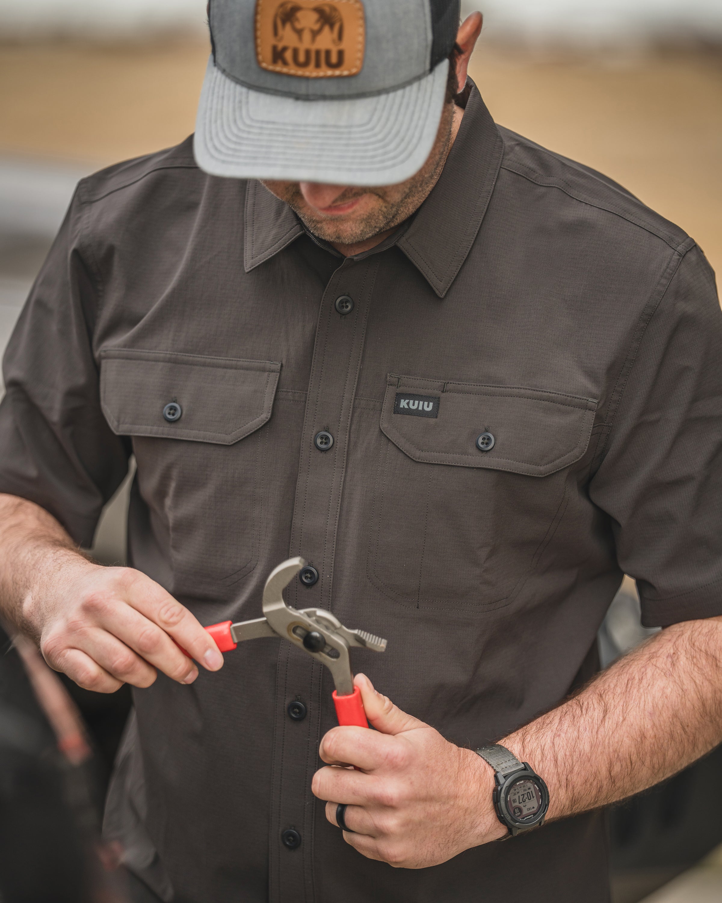 Gauge SS Work Shirt | Nightfall - Image 6