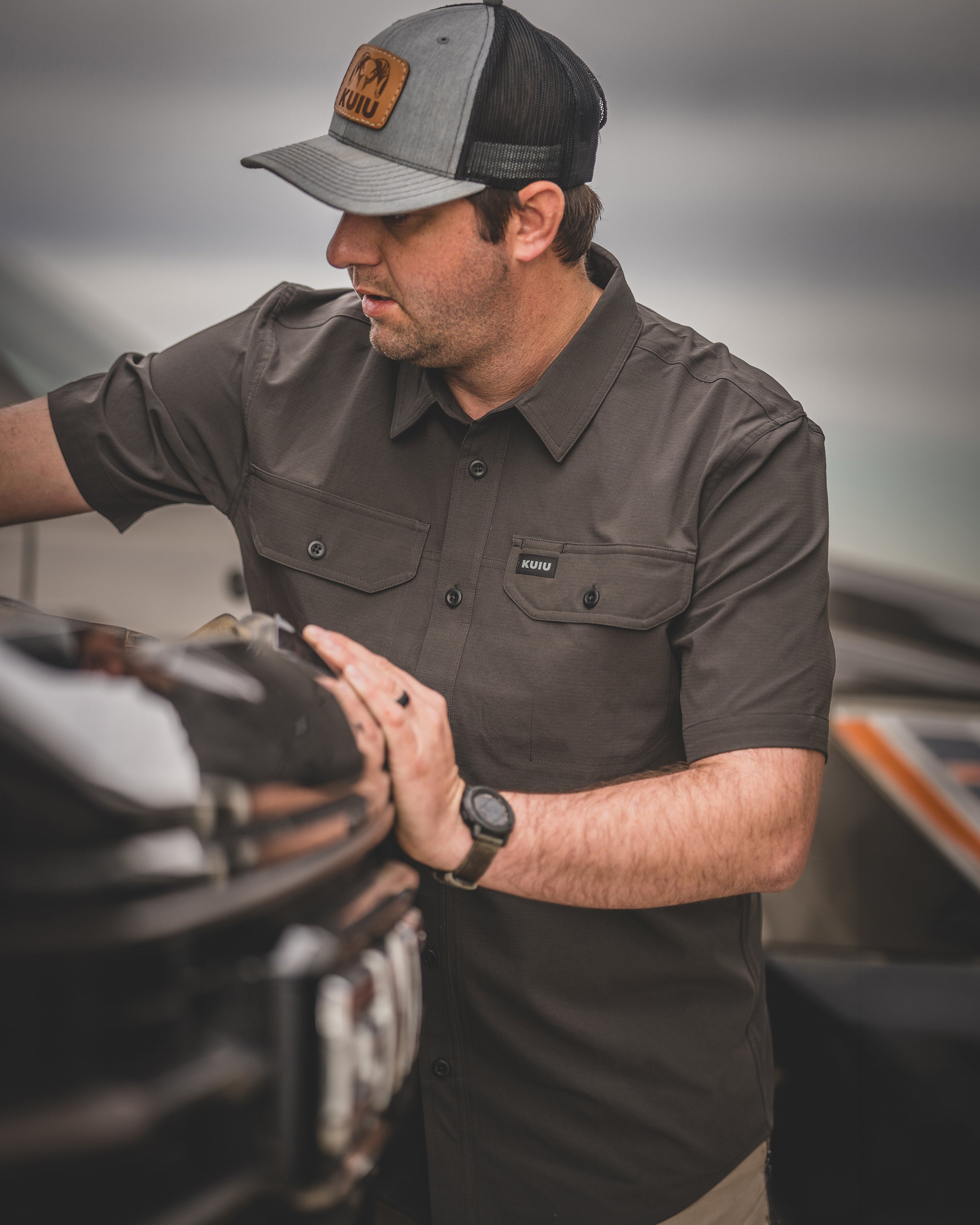 Gauge SS Work Shirt | Nightfall - Image 7