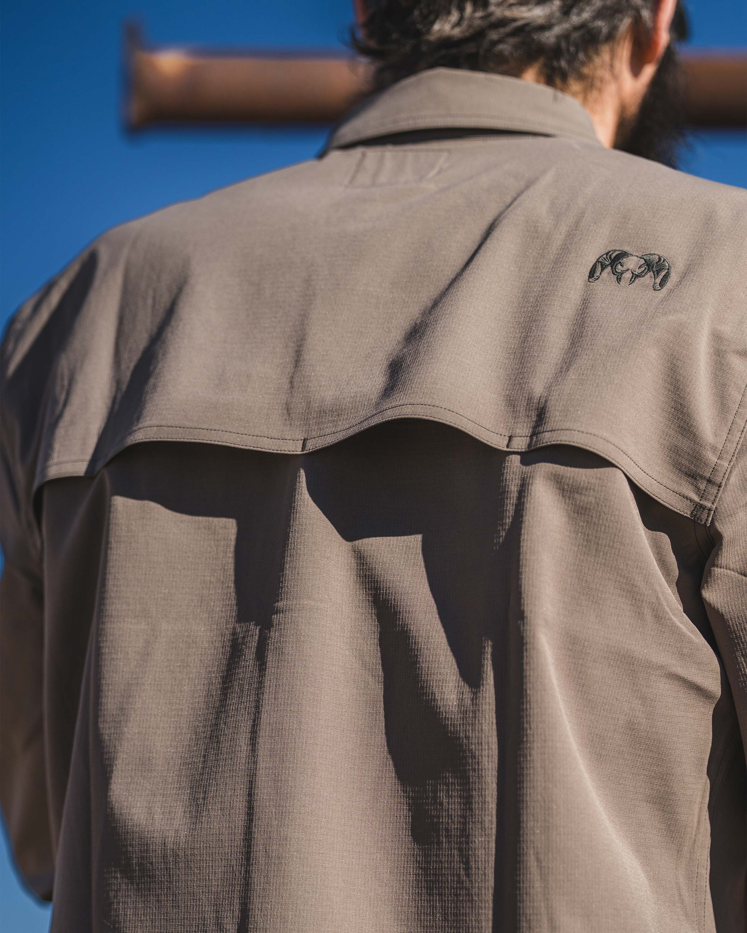 Gauge LS Work Shirt | Asphalt - Image 8