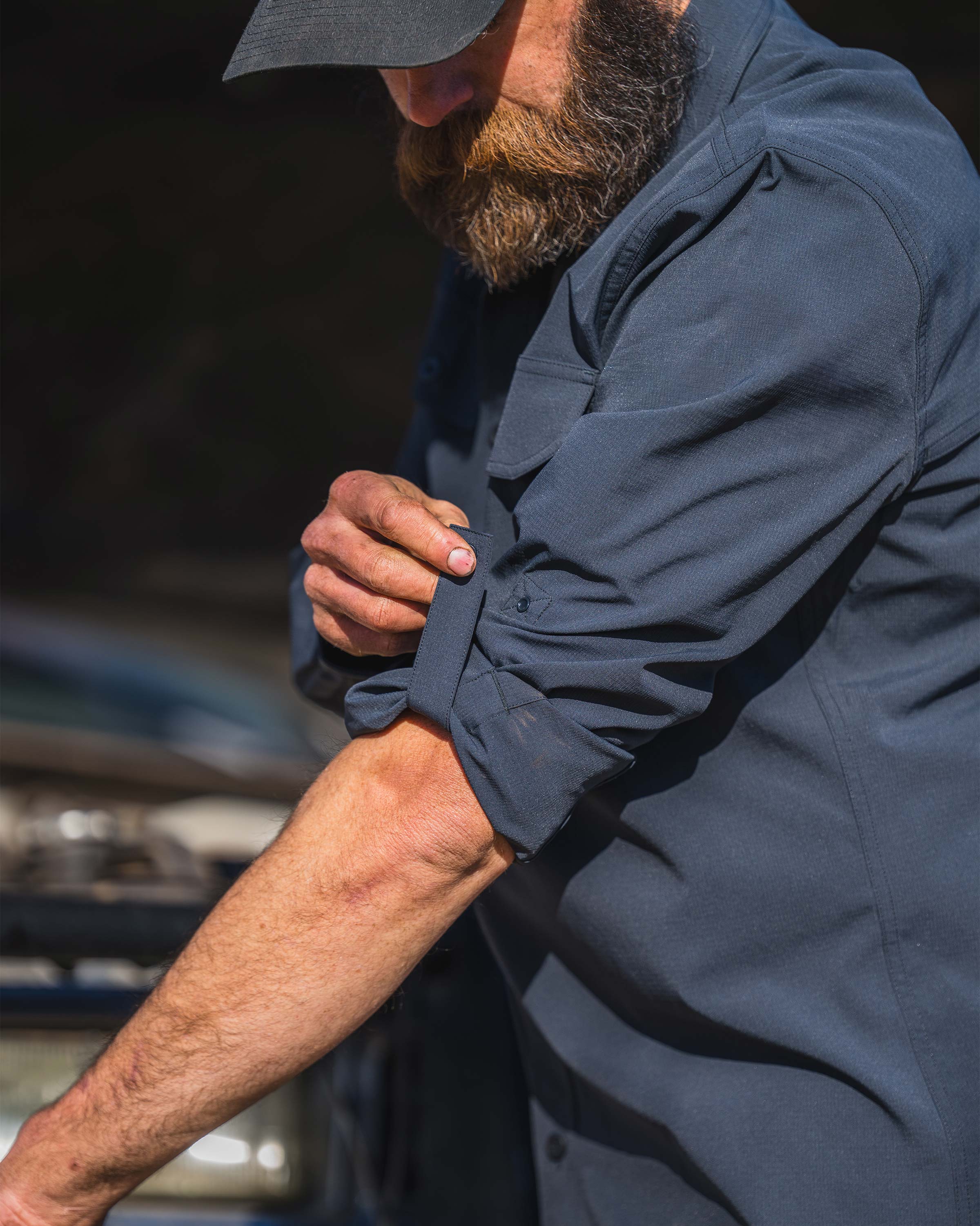 Gauge LS Work Shirt | Nightfall - Image 7