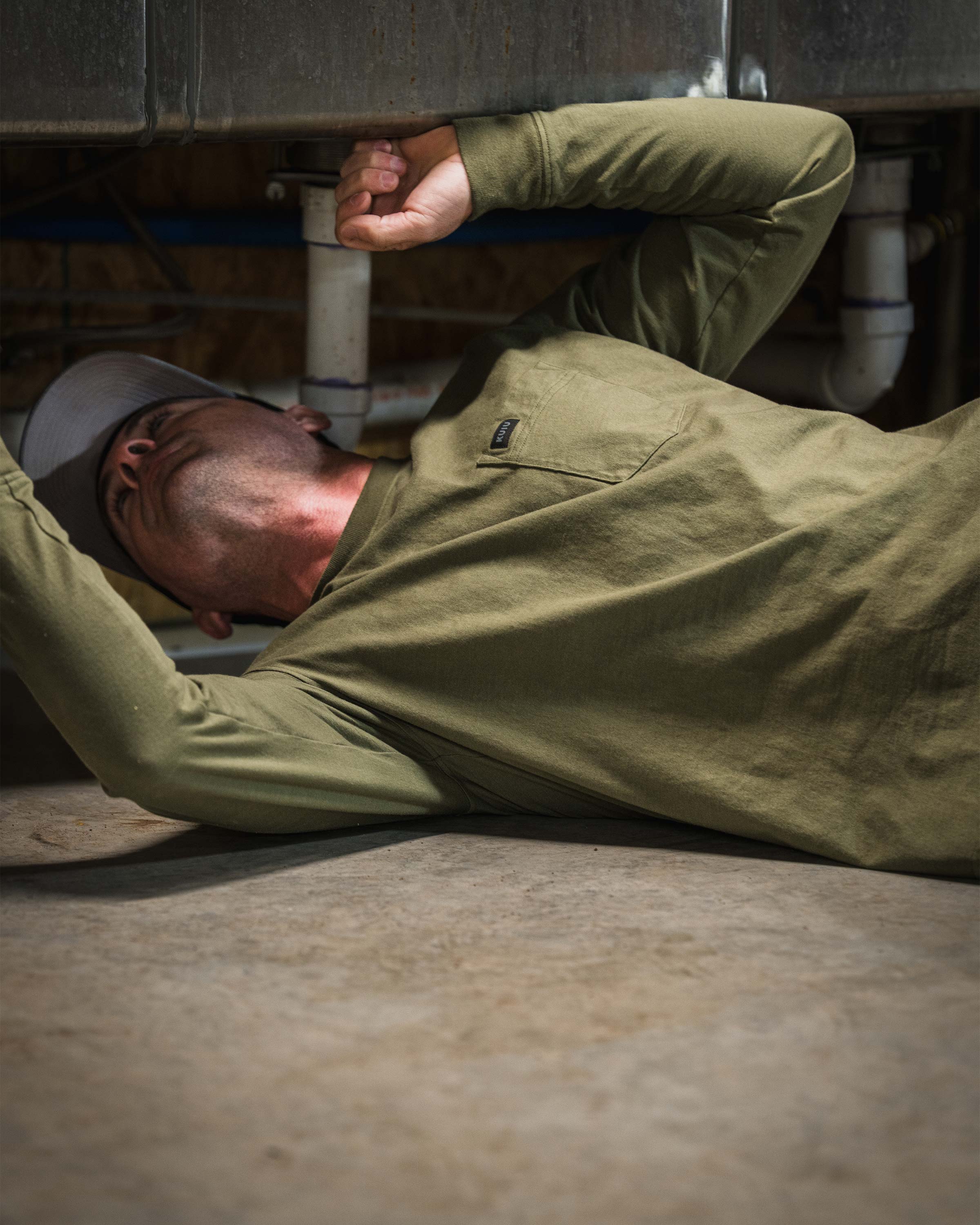 Workgrade LS Pocket Crew | Castle Rock - Image 7