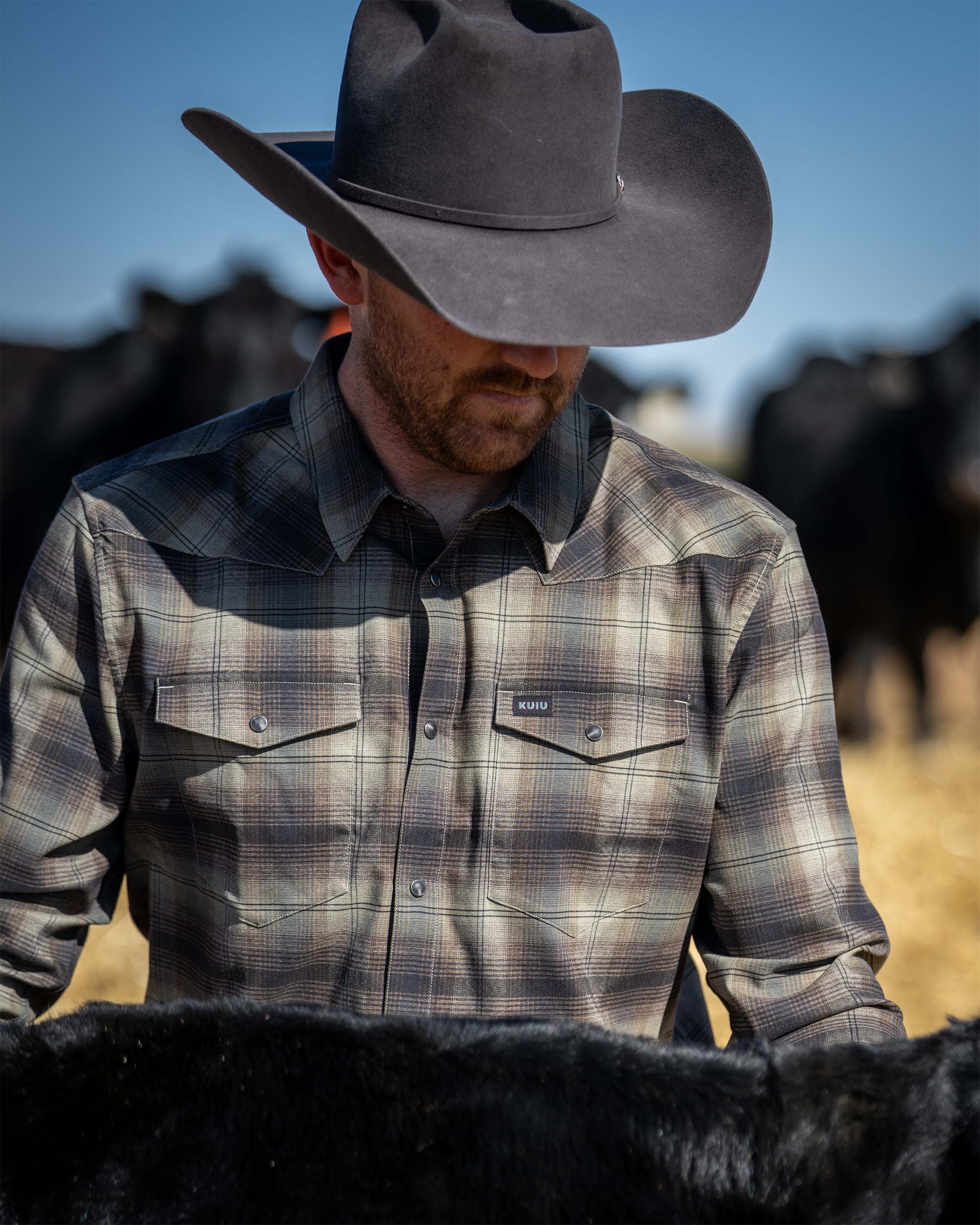 Laredo LS Shirt | Vias Ombre Plaid - Image 5