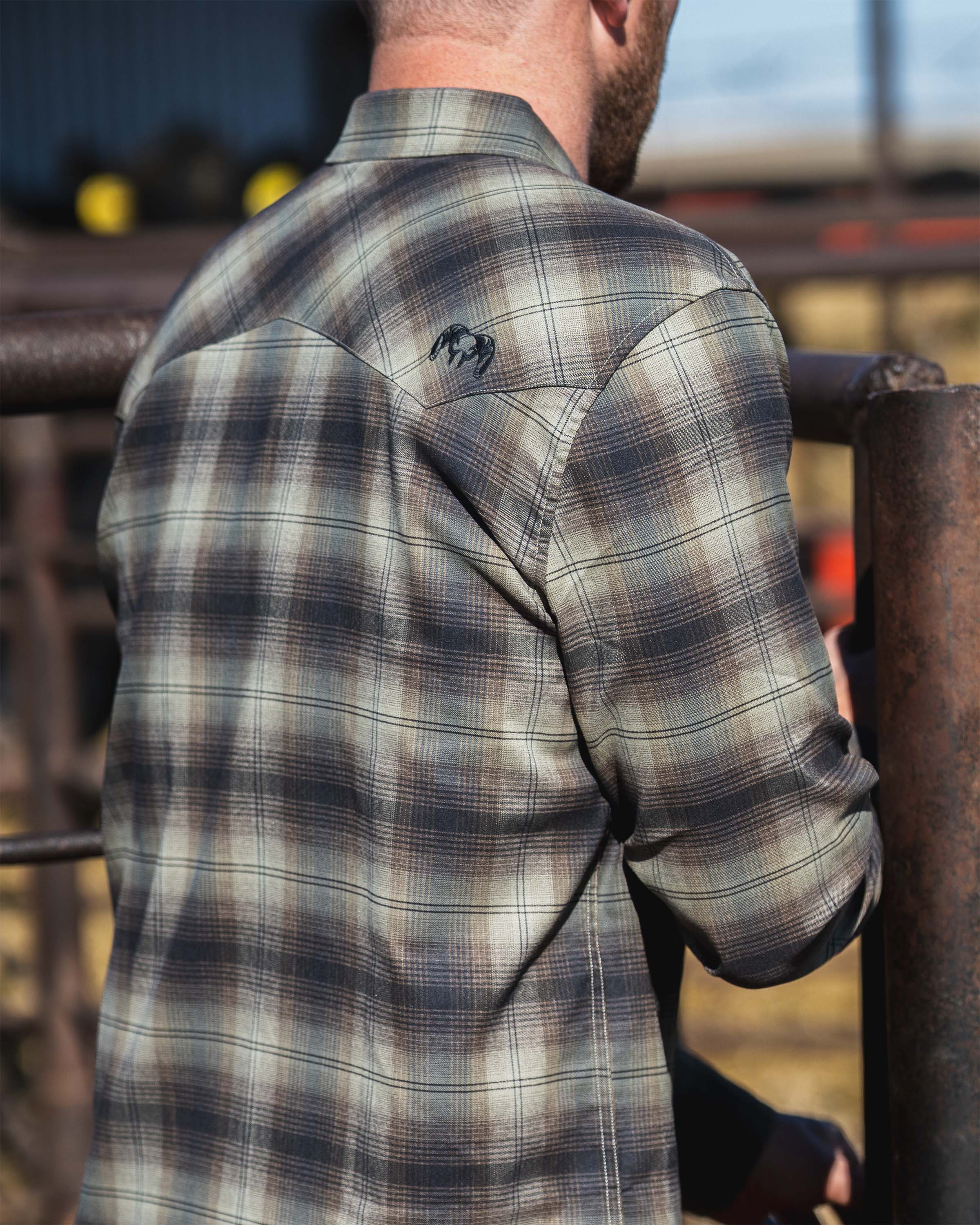 Laredo LS Shirt | Vias Ombre Plaid - Image 6
