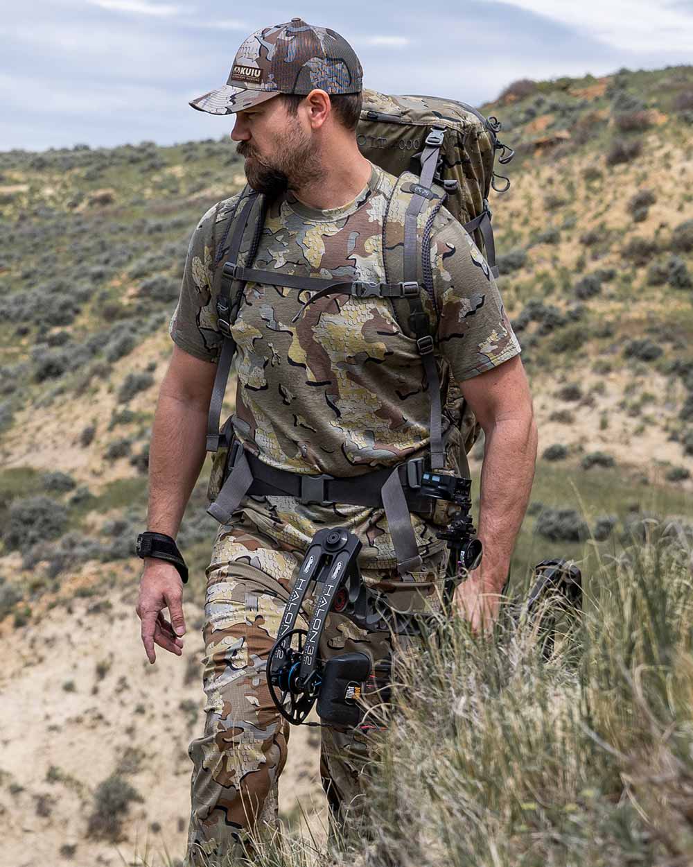 ULTRA Merino 120 LT SS Crew-T | Black - Image 4