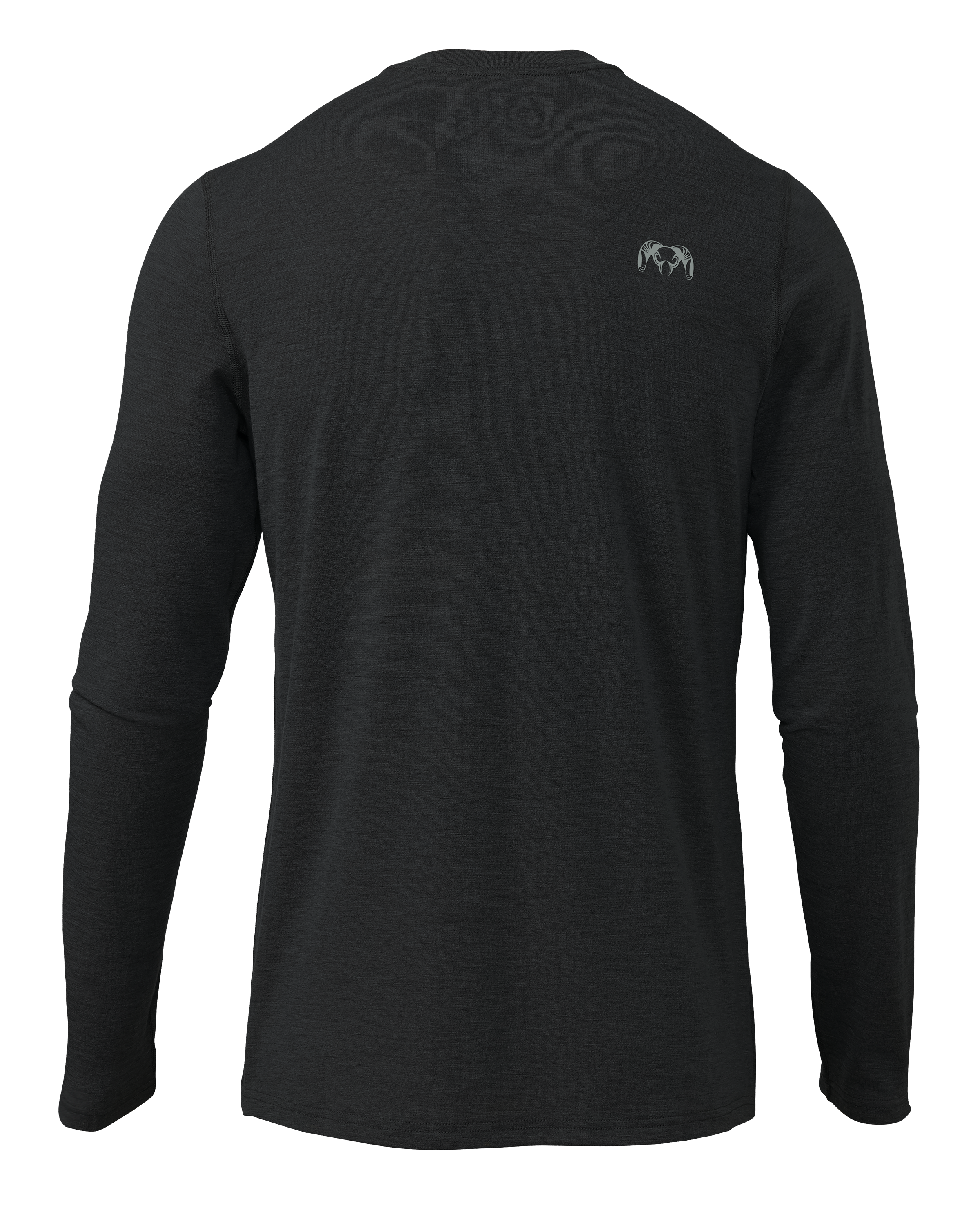 Alternative view of ULTRA Merino 120 LT LS Crew-T | Black
