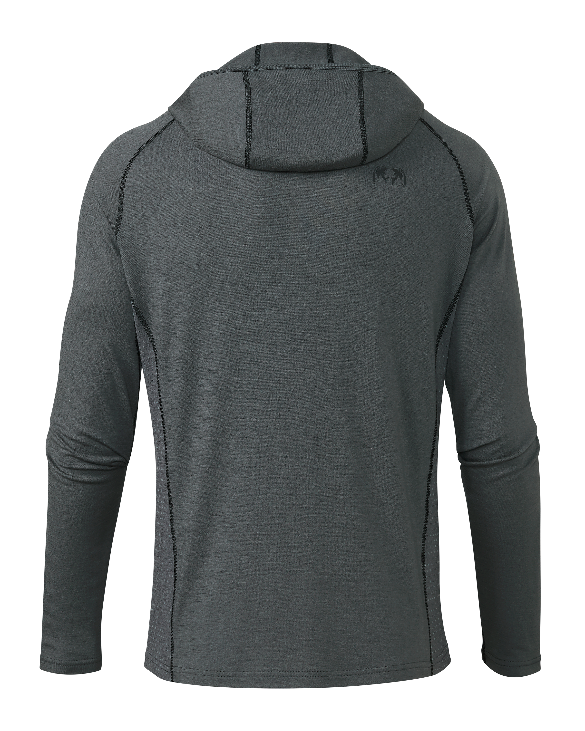 Alternative view of ULTRA Merino 145 Zip-T Hunting Hoodie | Gunmetal
