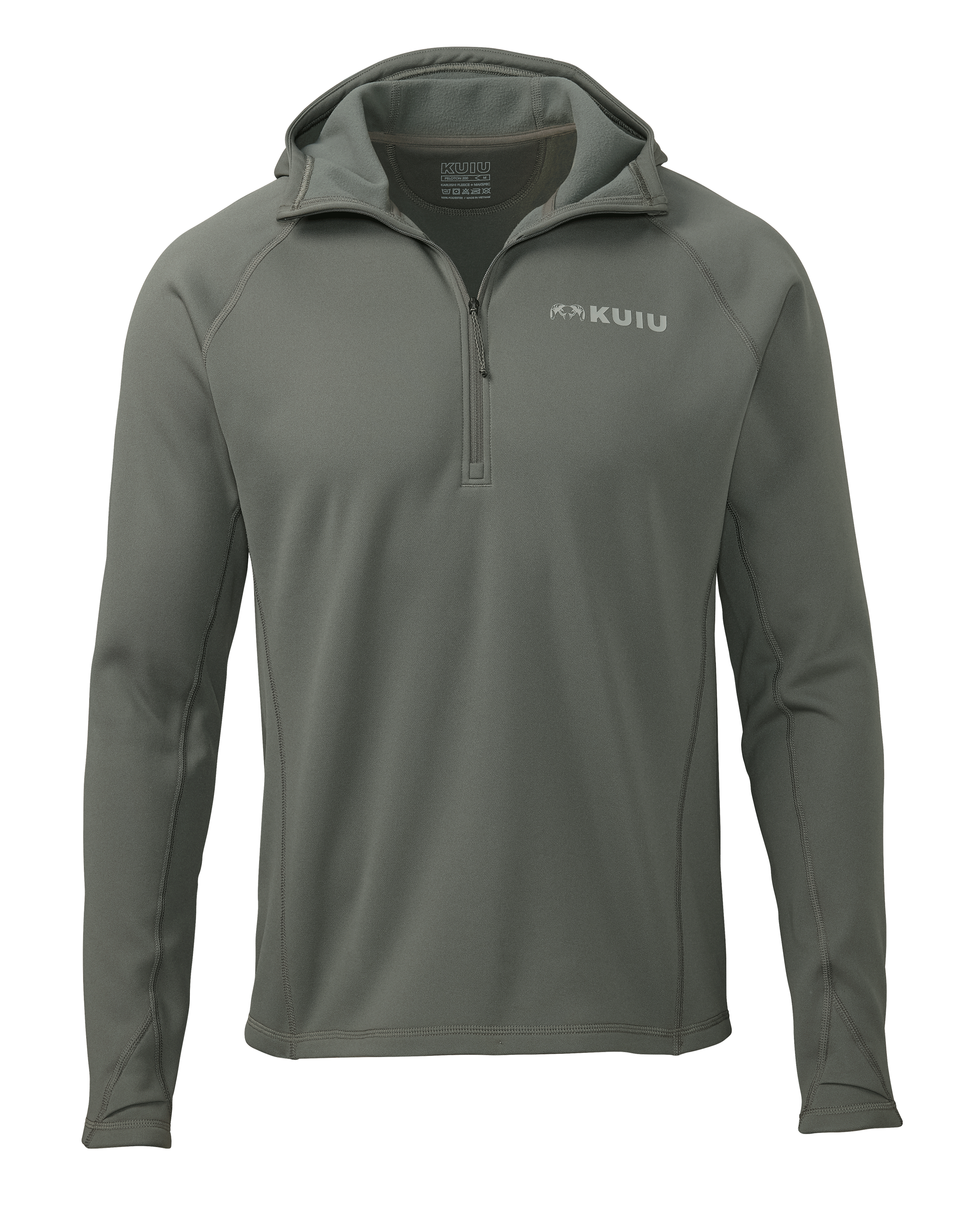 Outlet Peloton 200 Zip-T Hoodie | Stone