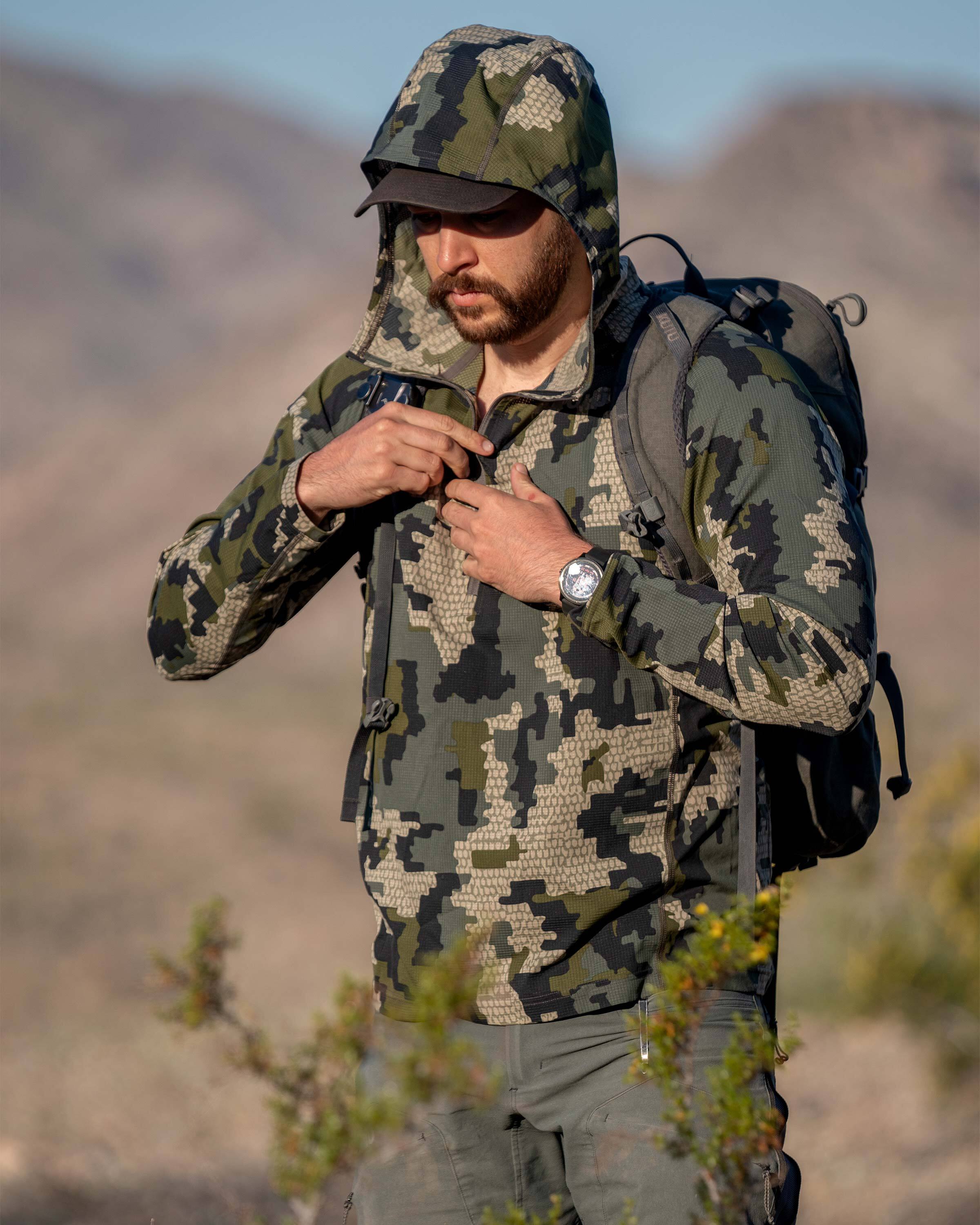 Tiburon Hybrid Hoodie | Verde - Image 13