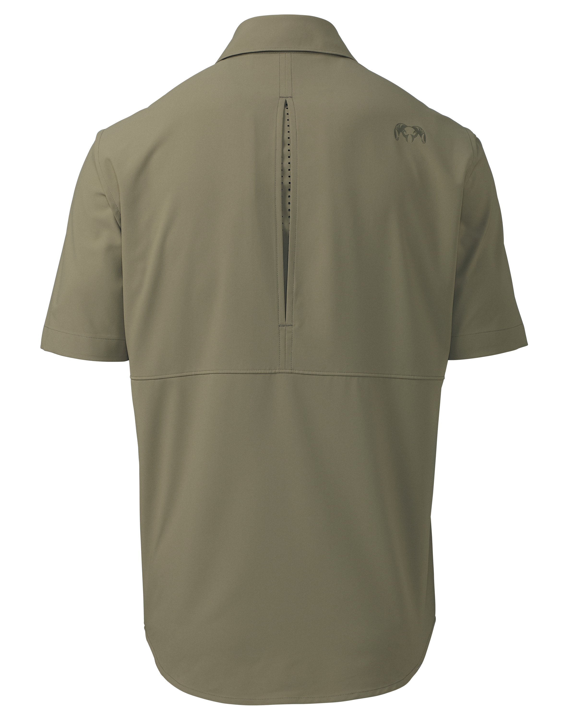 Alternative view of Mesa Vented SS Snap Shirt | Khaki