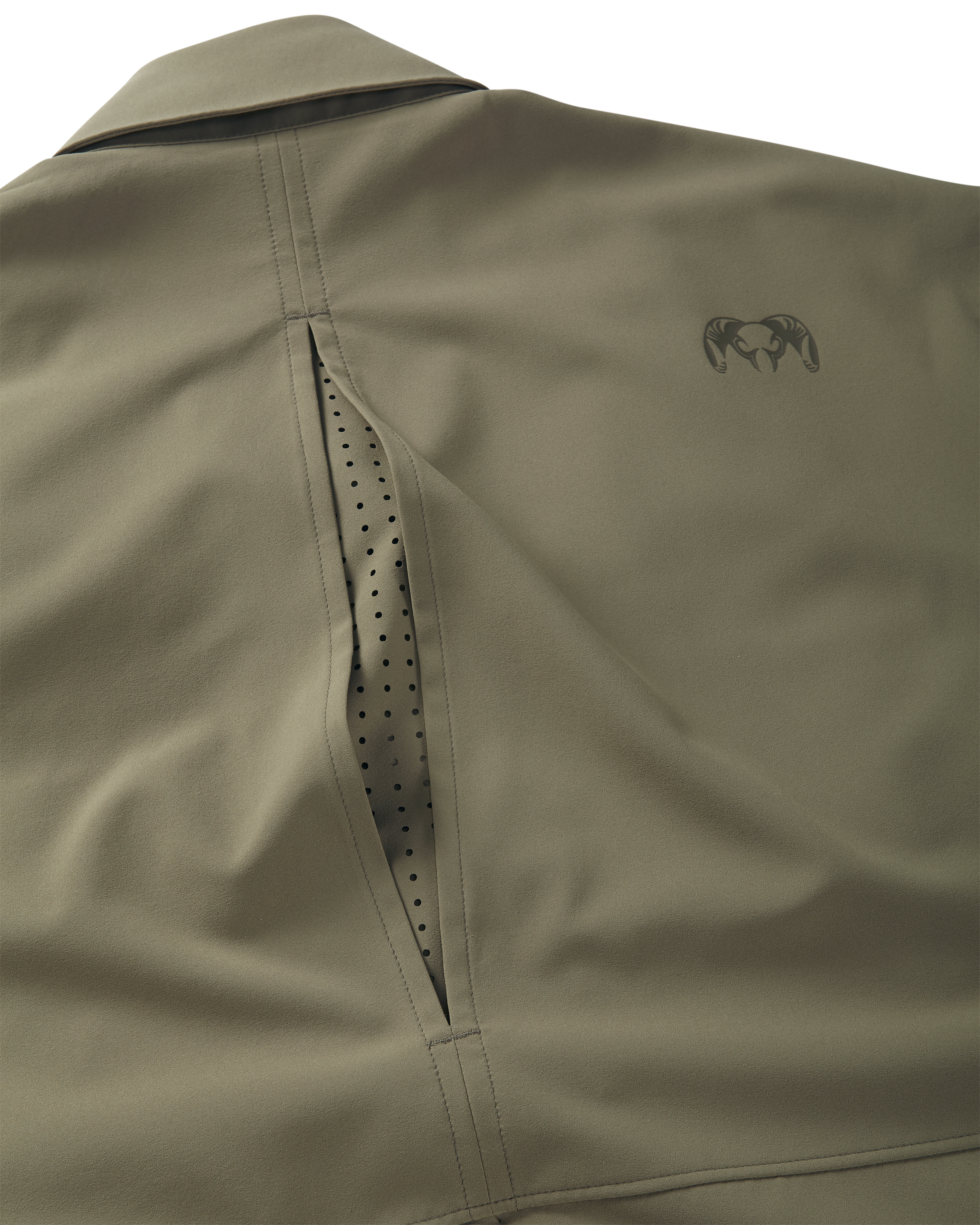 Mesa Vented SS Snap Shirt | Khaki - Image 3