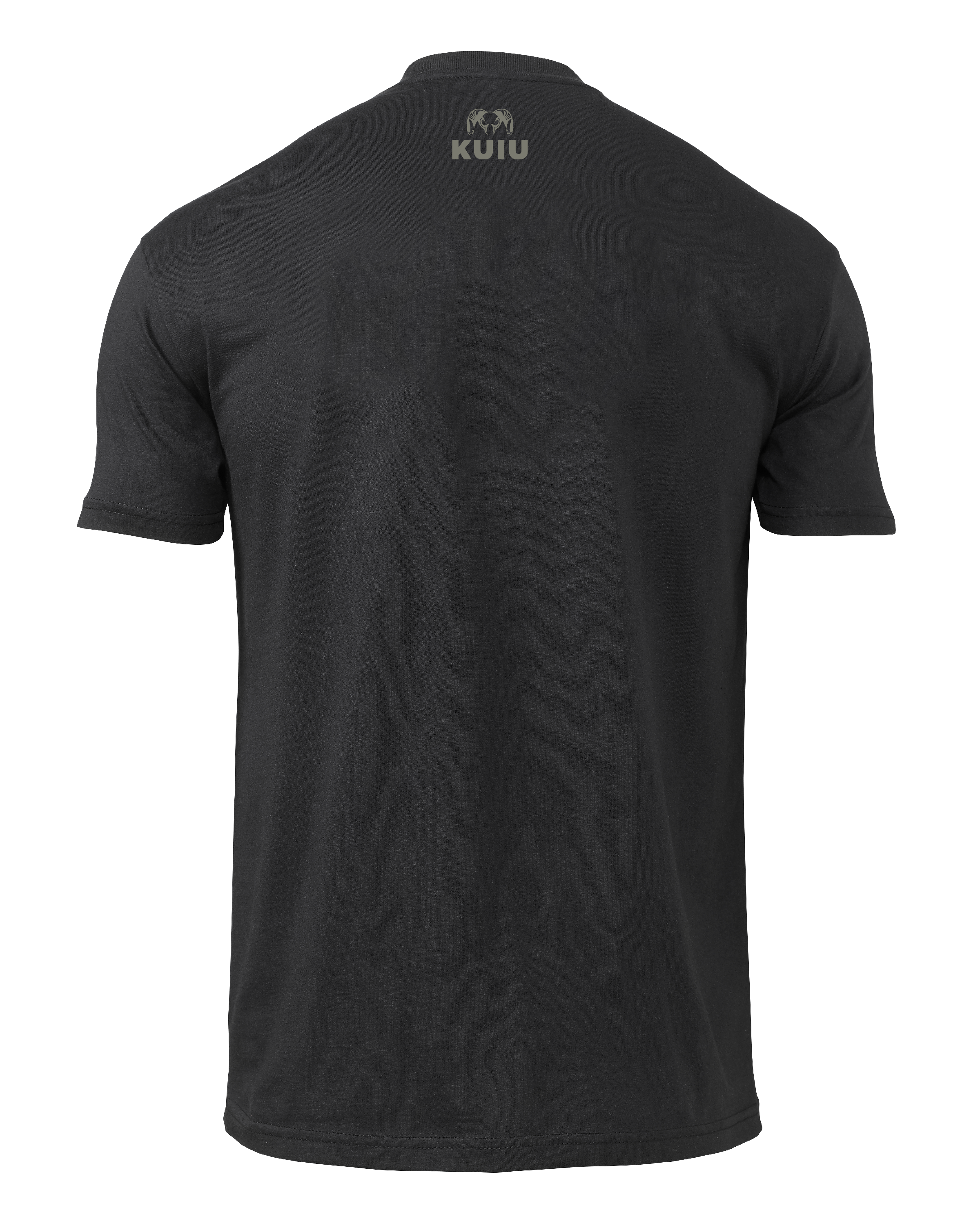 KUIU Topo Block Logo T-Shirt | Black - Image 2