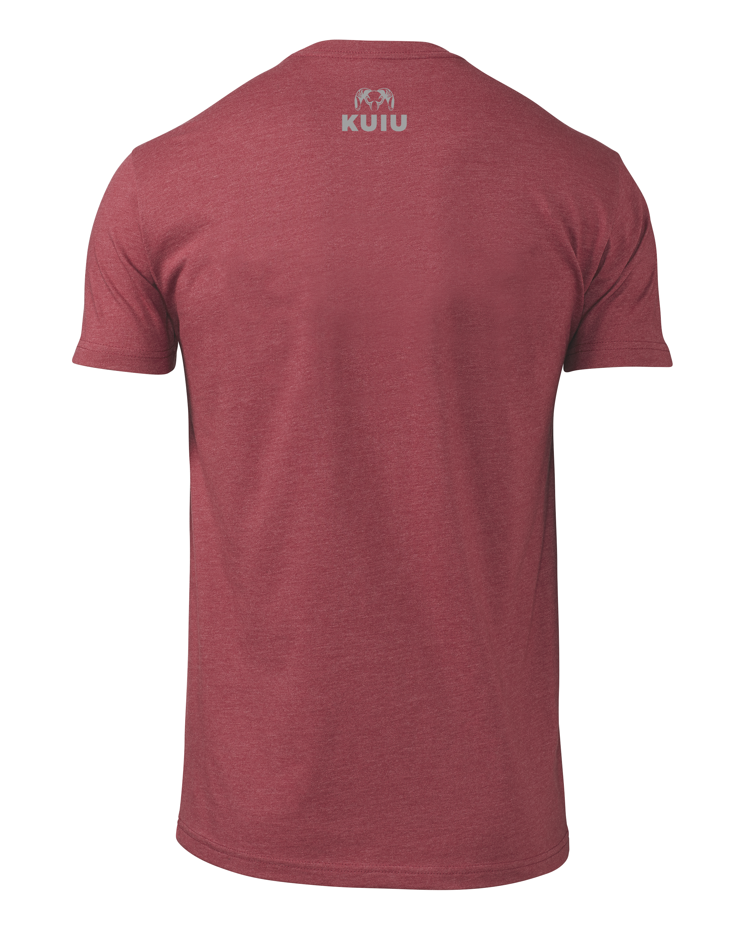 Outlet KUIU Topo Block Logo T-Shirt | Cardinal - Image 2