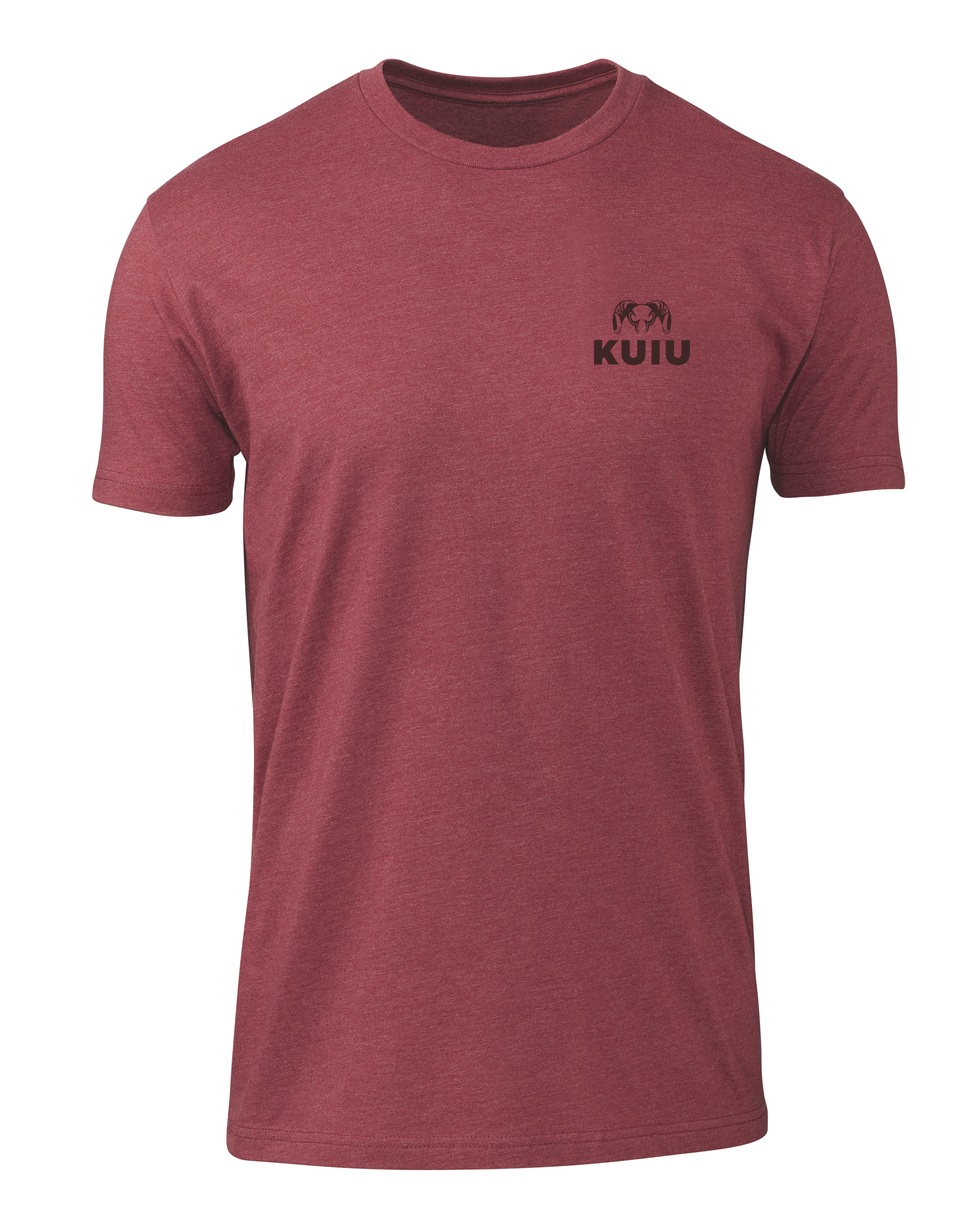 KUIU Ram Badge T-Shirt | Cardinal - Image 2