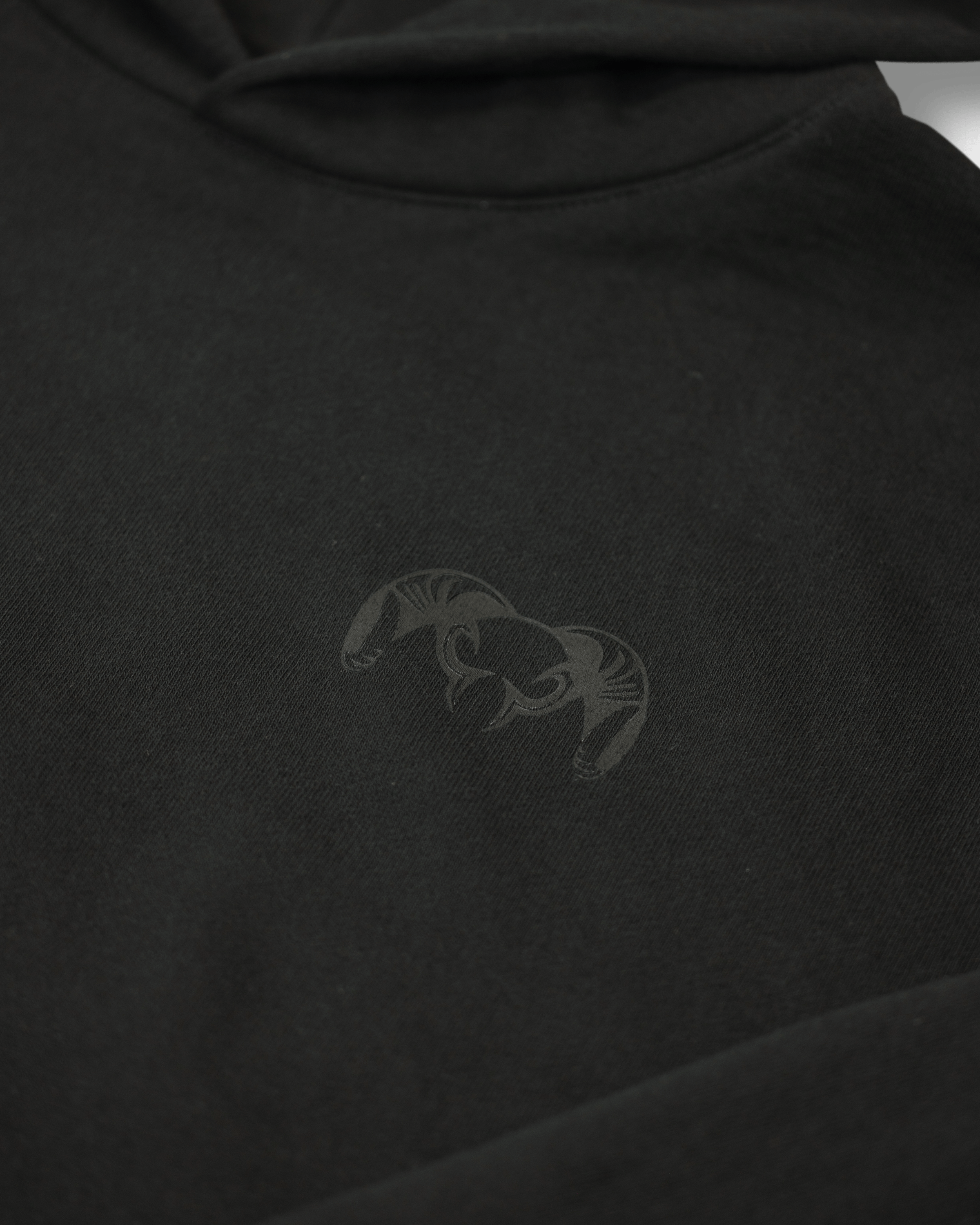Alternative view of Workgrade Heavyweight Hoodie | Black