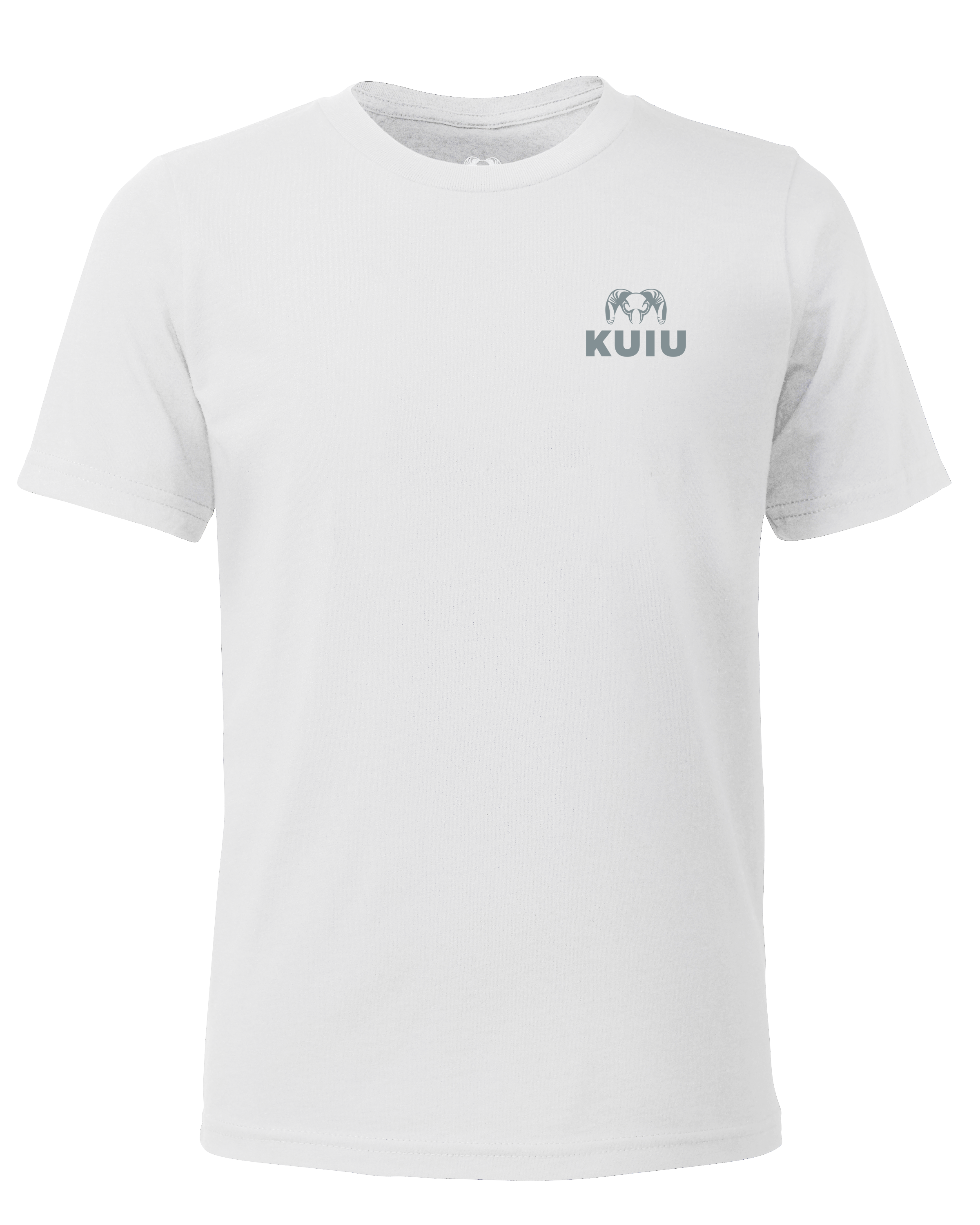 Alternative view of KUIU Youth Topo Back Logo T-Shirt | White