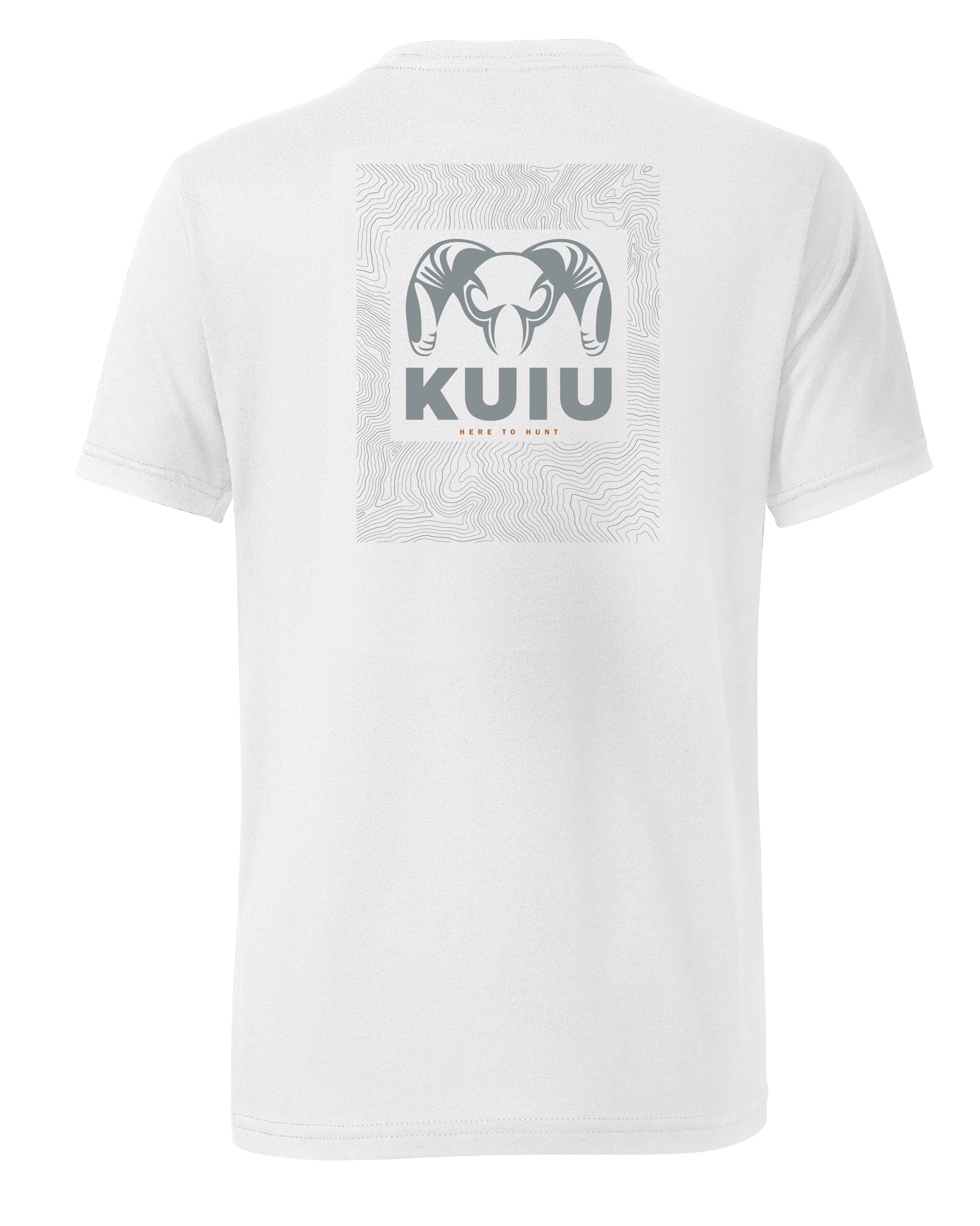 KUIU Youth Topo Back Logo T-Shirt | White