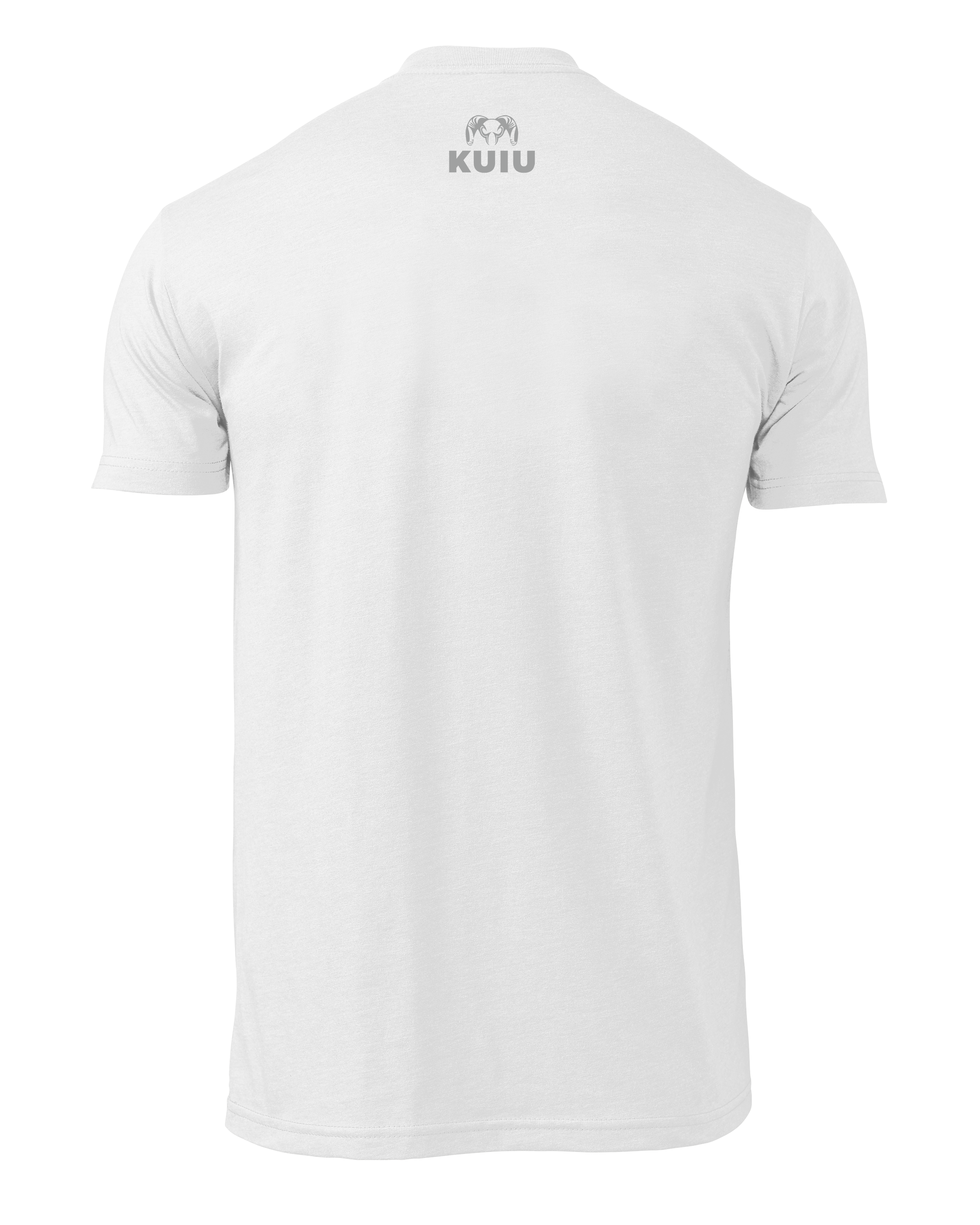 KUIU Topo Here to Hunt T-Shirt | White - Image 2