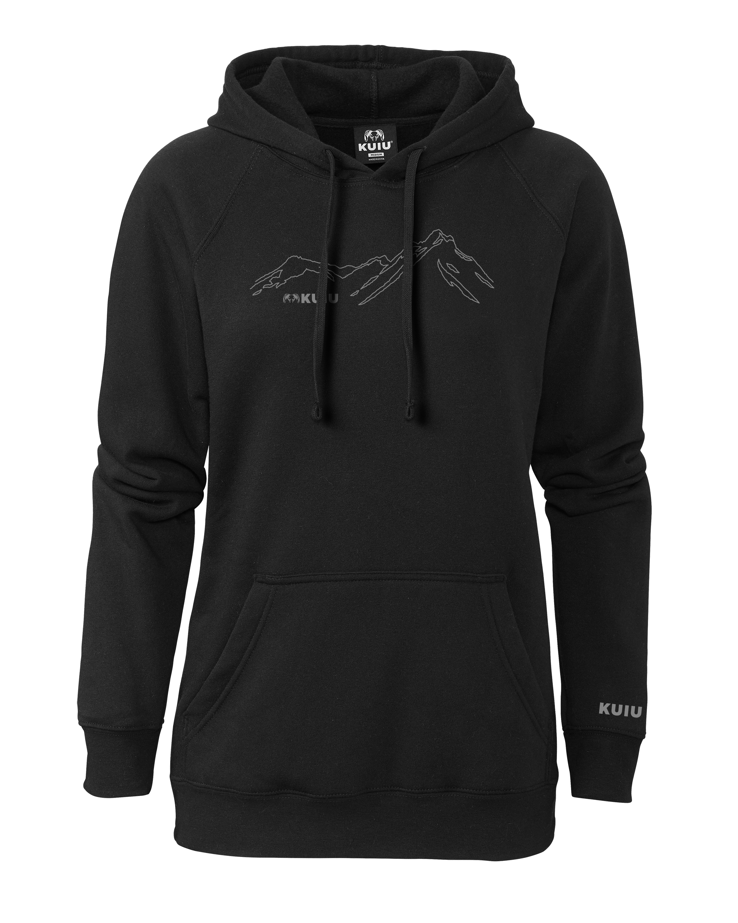 KUIU Women's HD Mountain Hoodie | Black