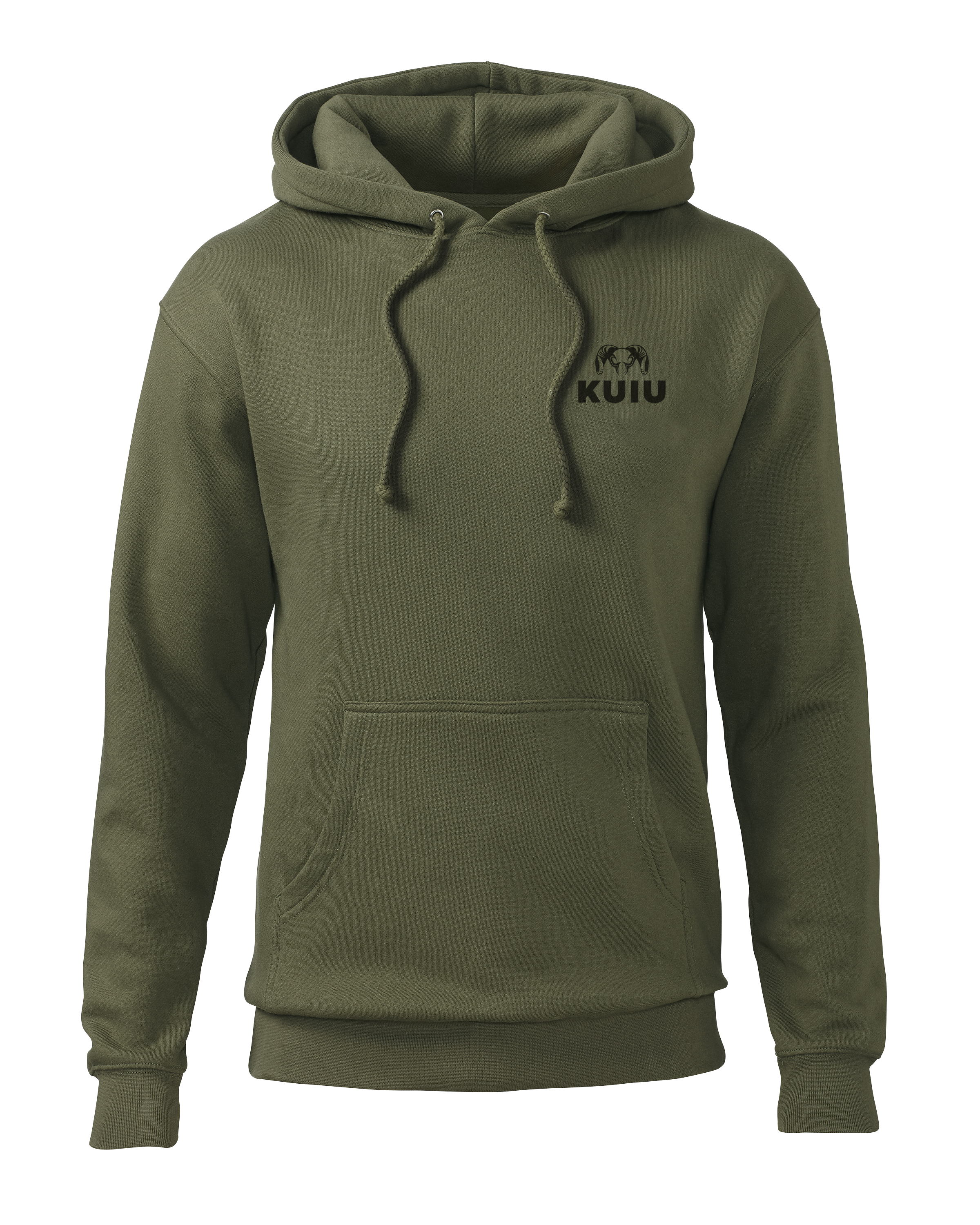 KUIU Topo Back Logo Hoodie | Army - Image 2