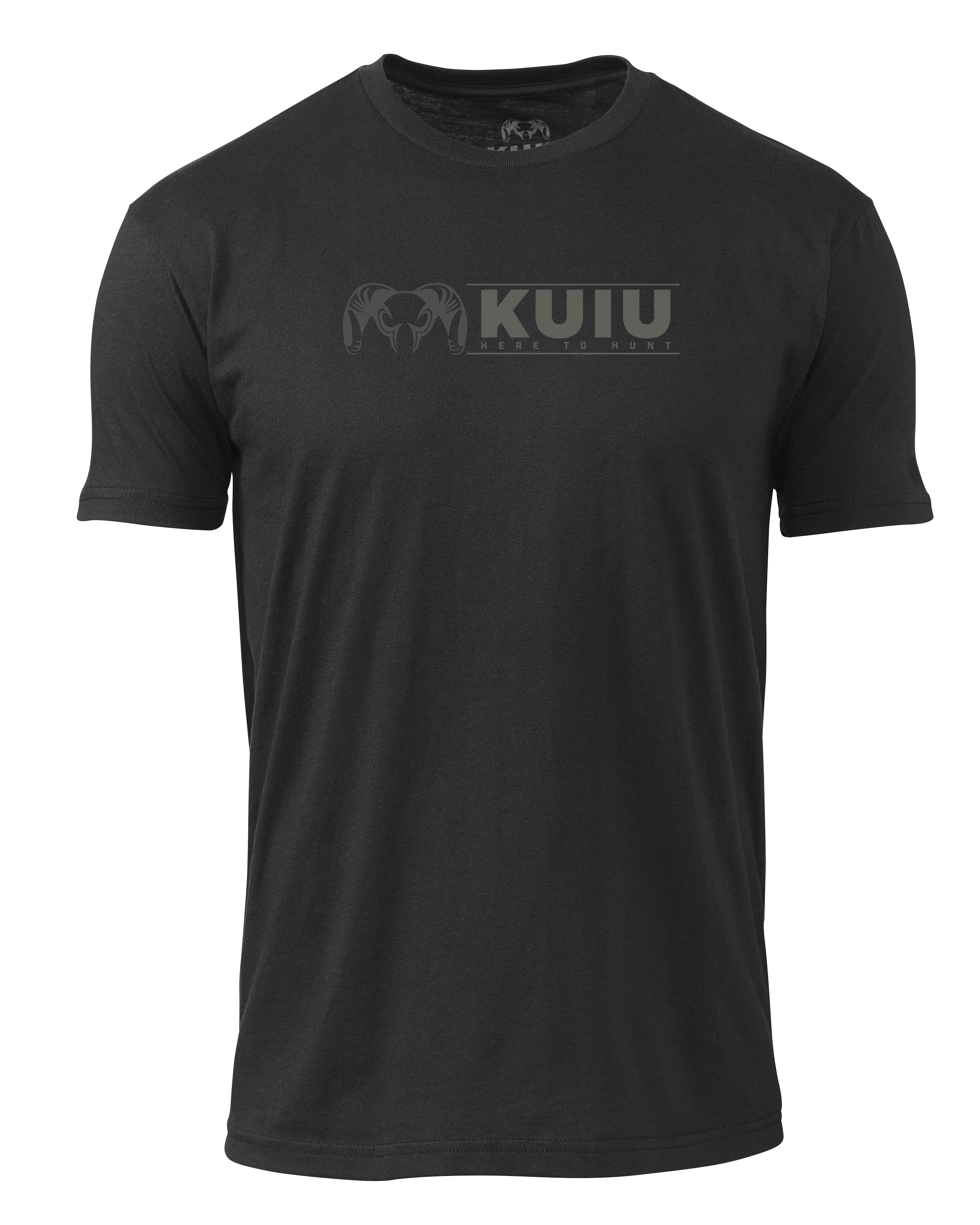 KUIU Here to Hunt Logo T-Shirt | Black